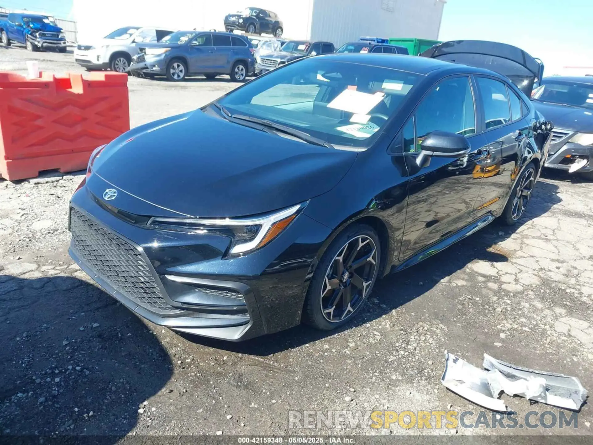2 Photograph of a damaged car 5YFB4MCE0SP223353 TOYOTA COROLLA 2025