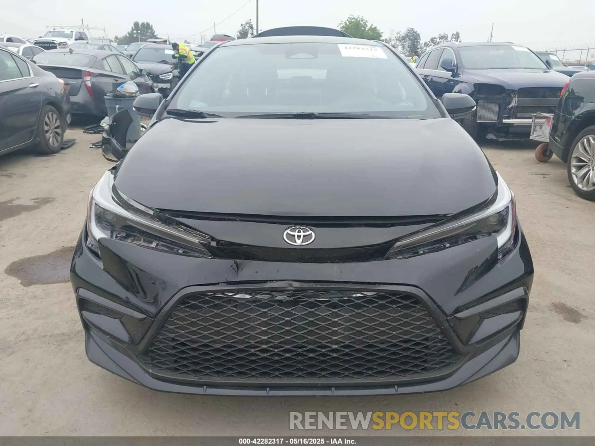 13 Photograph of a damaged car 5YFB4MCE6SP224393 TOYOTA COROLLA 2025