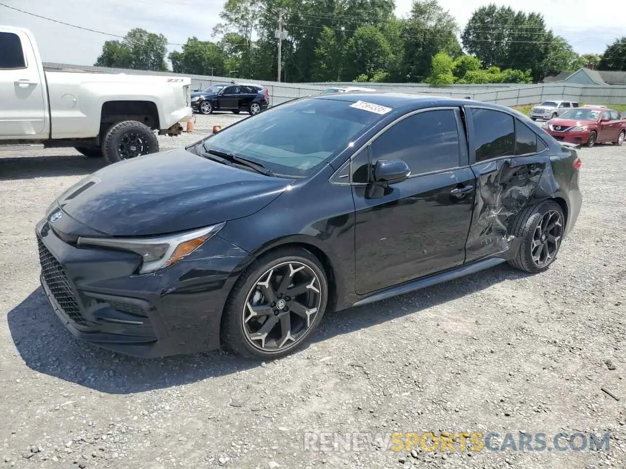 1 Photograph of a damaged car 5YFB4MCE8SP224640 TOYOTA COROLLA 2025