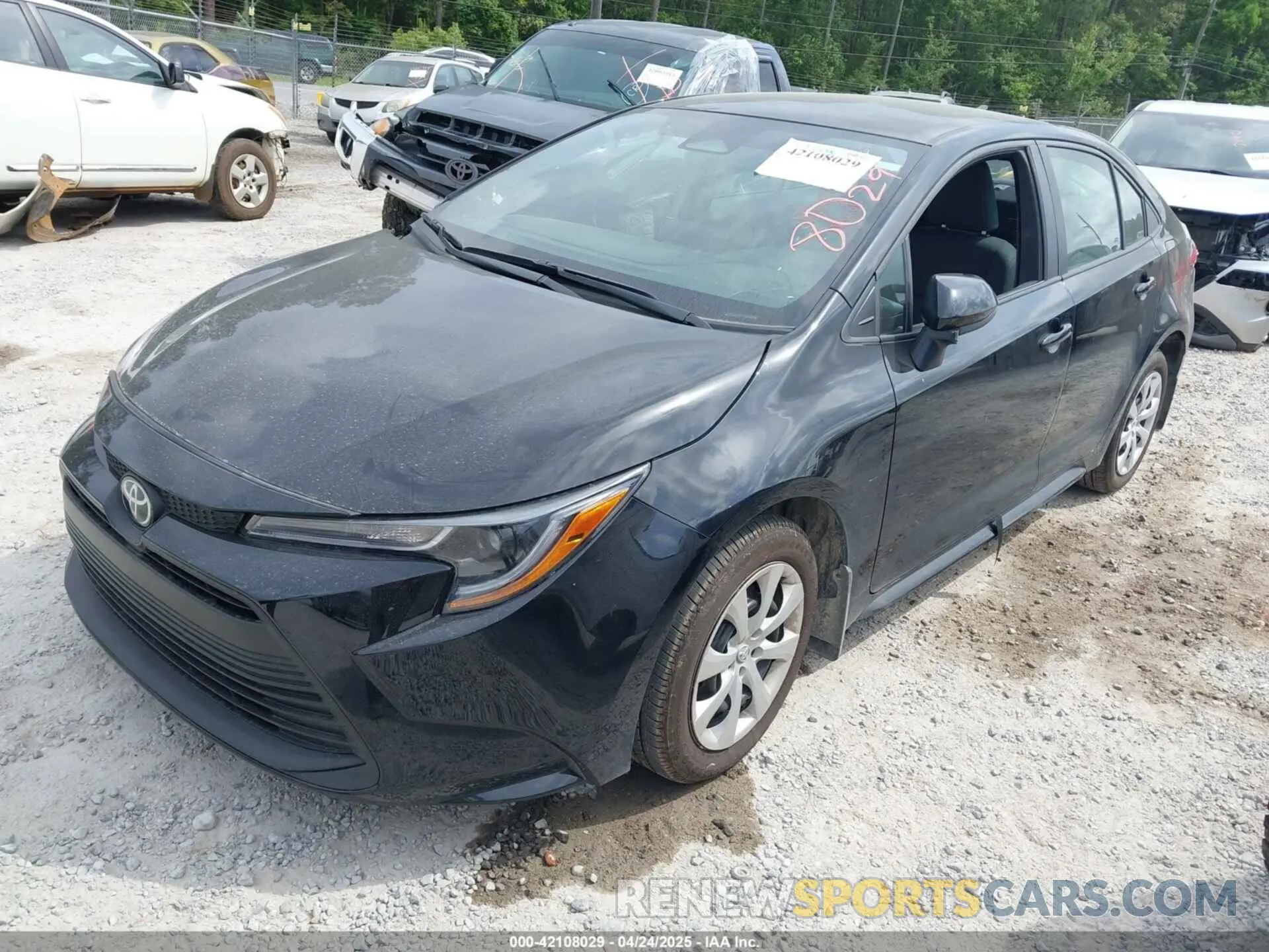 2 Photograph of a damaged car 5YFB4MDE0SP230057 TOYOTA COROLLA 2025