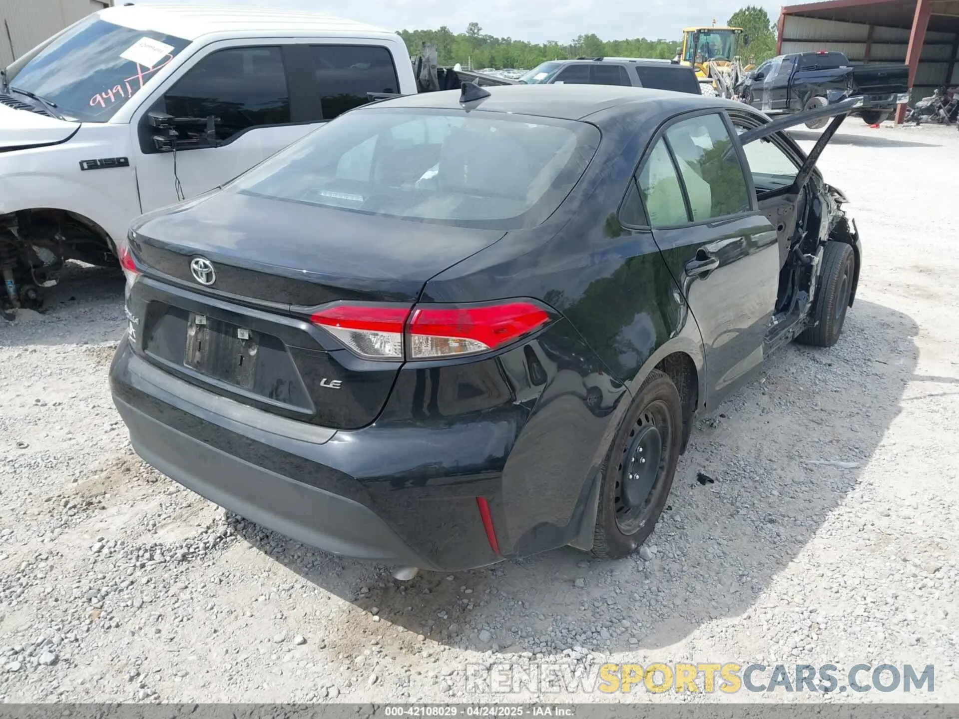 4 Photograph of a damaged car 5YFB4MDE0SP230057 TOYOTA COROLLA 2025