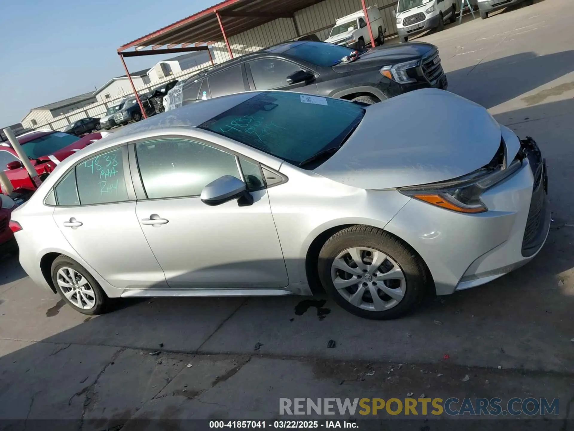 13 Photograph of a damaged car 5YFB4MDE0SP235047 TOYOTA COROLLA 2025