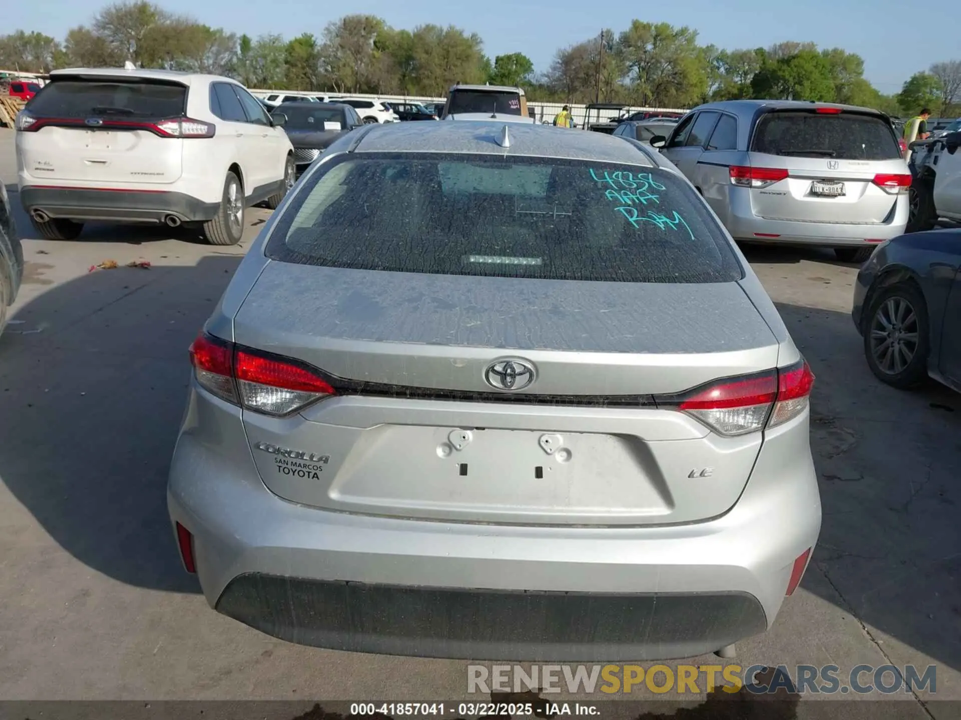 16 Photograph of a damaged car 5YFB4MDE0SP235047 TOYOTA COROLLA 2025