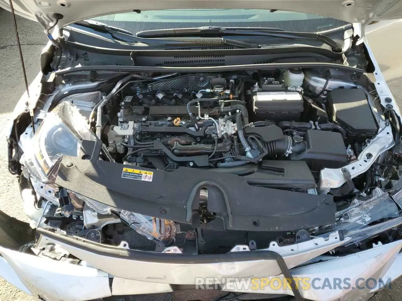 12 Photograph of a damaged car 5YFB4MDE0SP240555 TOYOTA COROLLA 2025