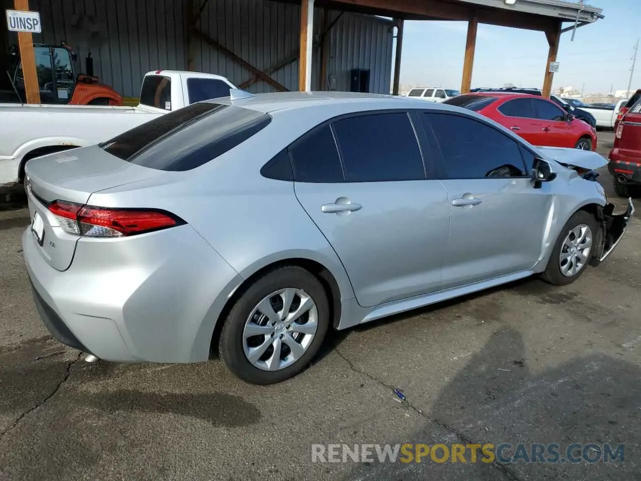 3 Photograph of a damaged car 5YFB4MDE0SP240555 TOYOTA COROLLA 2025