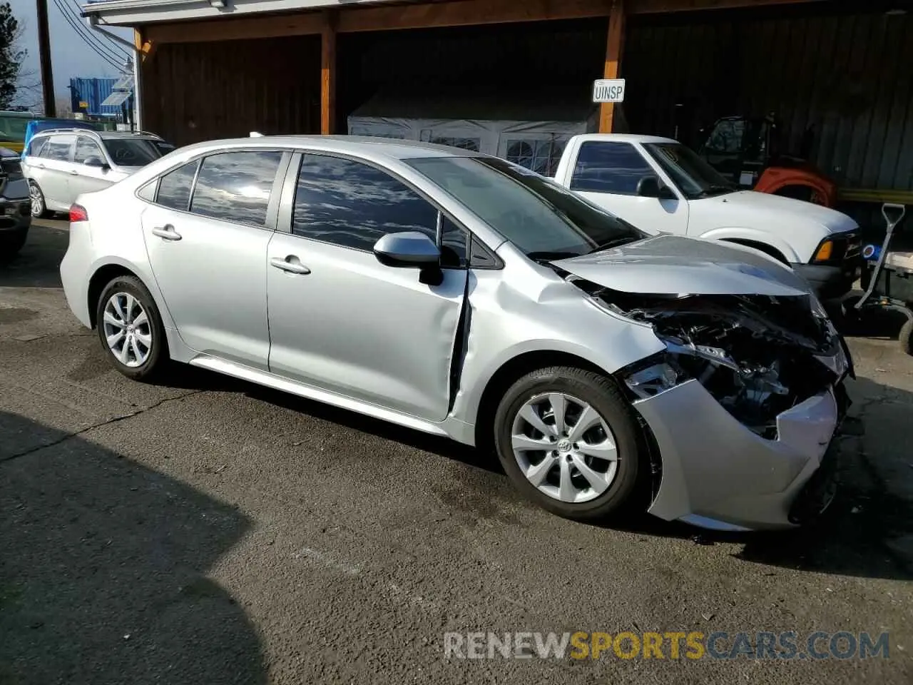 4 Photograph of a damaged car 5YFB4MDE0SP240555 TOYOTA COROLLA 2025
