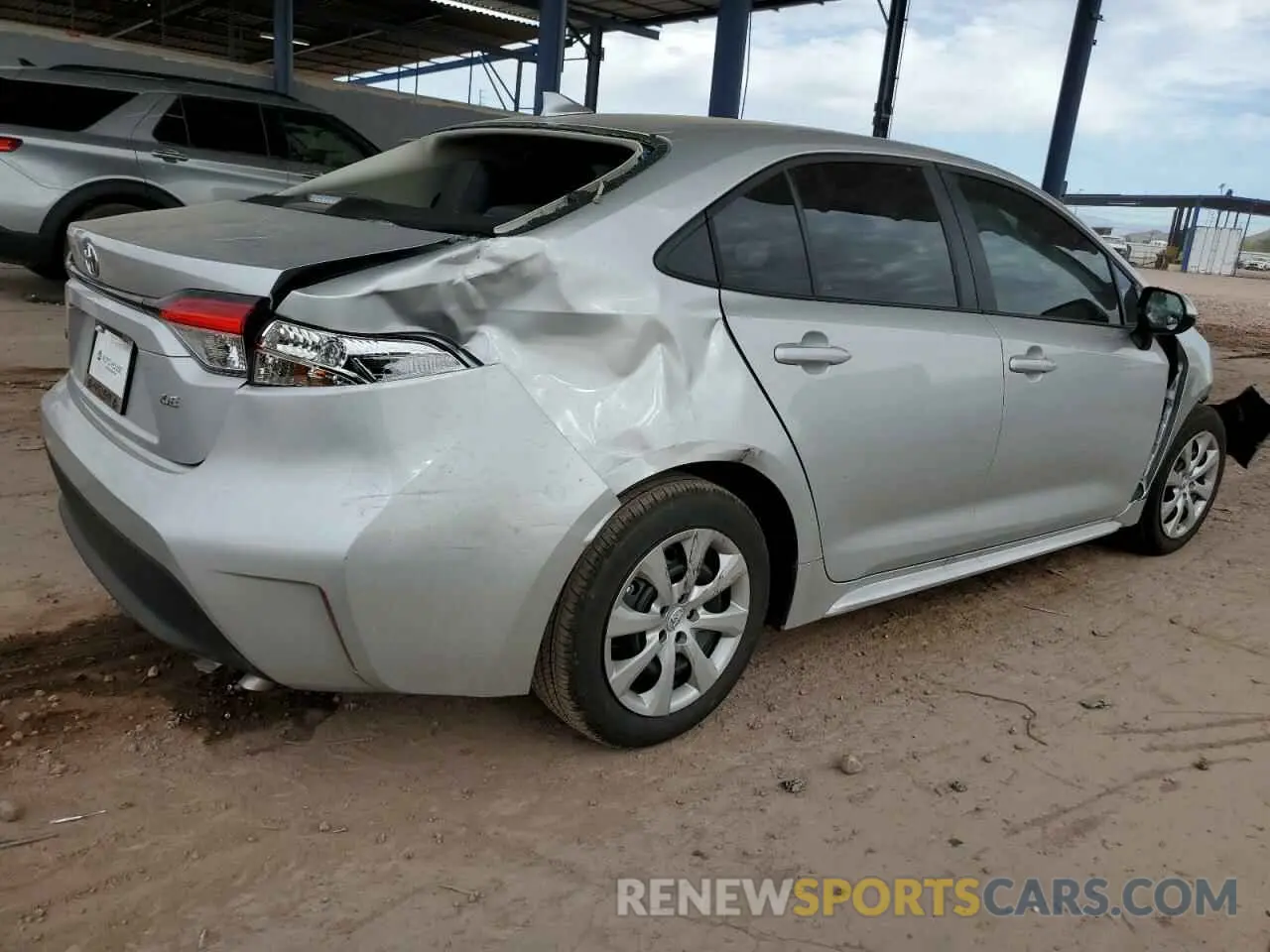 3 Photograph of a damaged car 5YFB4MDE0SP241205 TOYOTA COROLLA 2025
