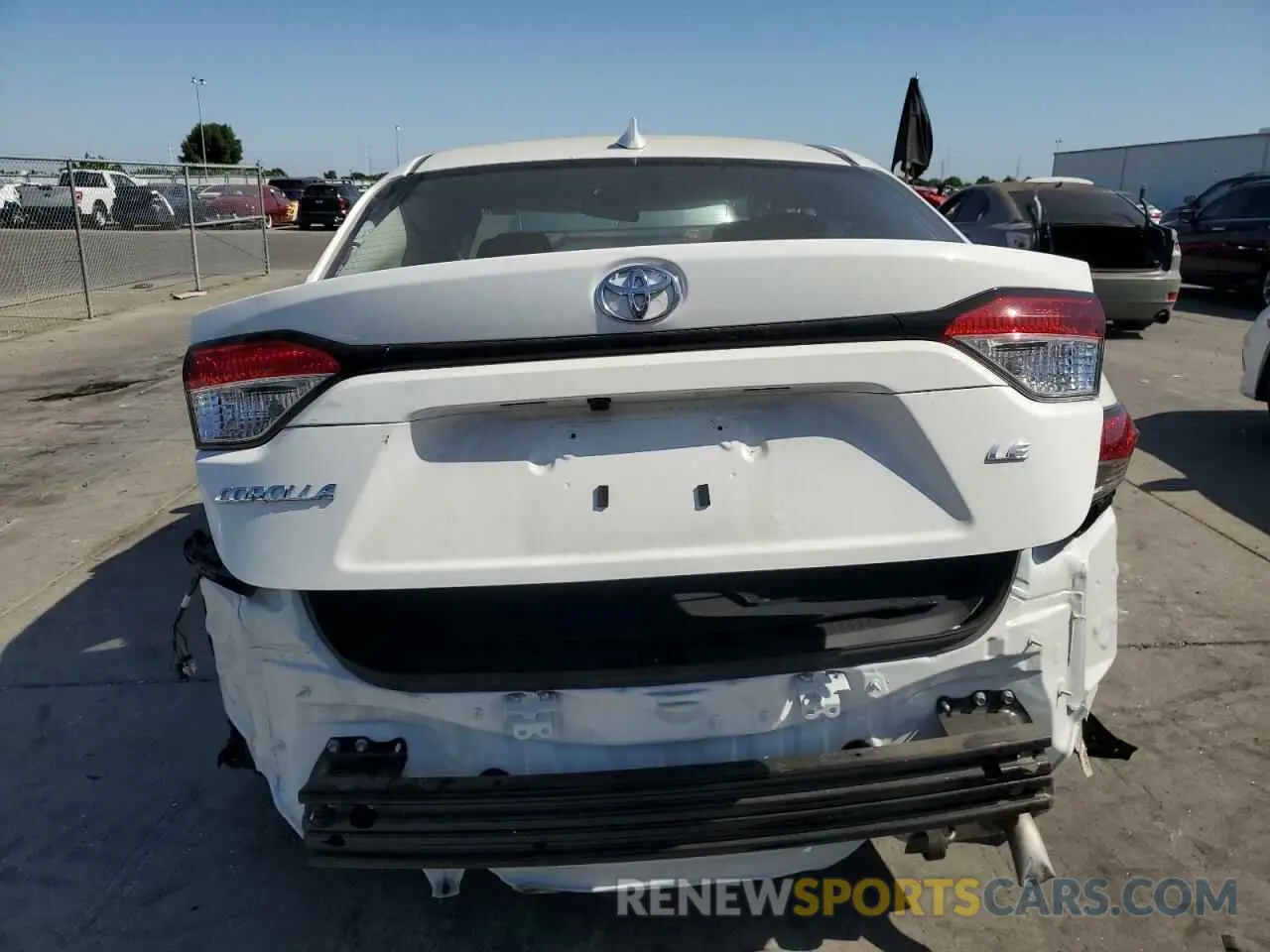 6 Photograph of a damaged car 5YFB4MDE0SP245092 TOYOTA COROLLA 2025