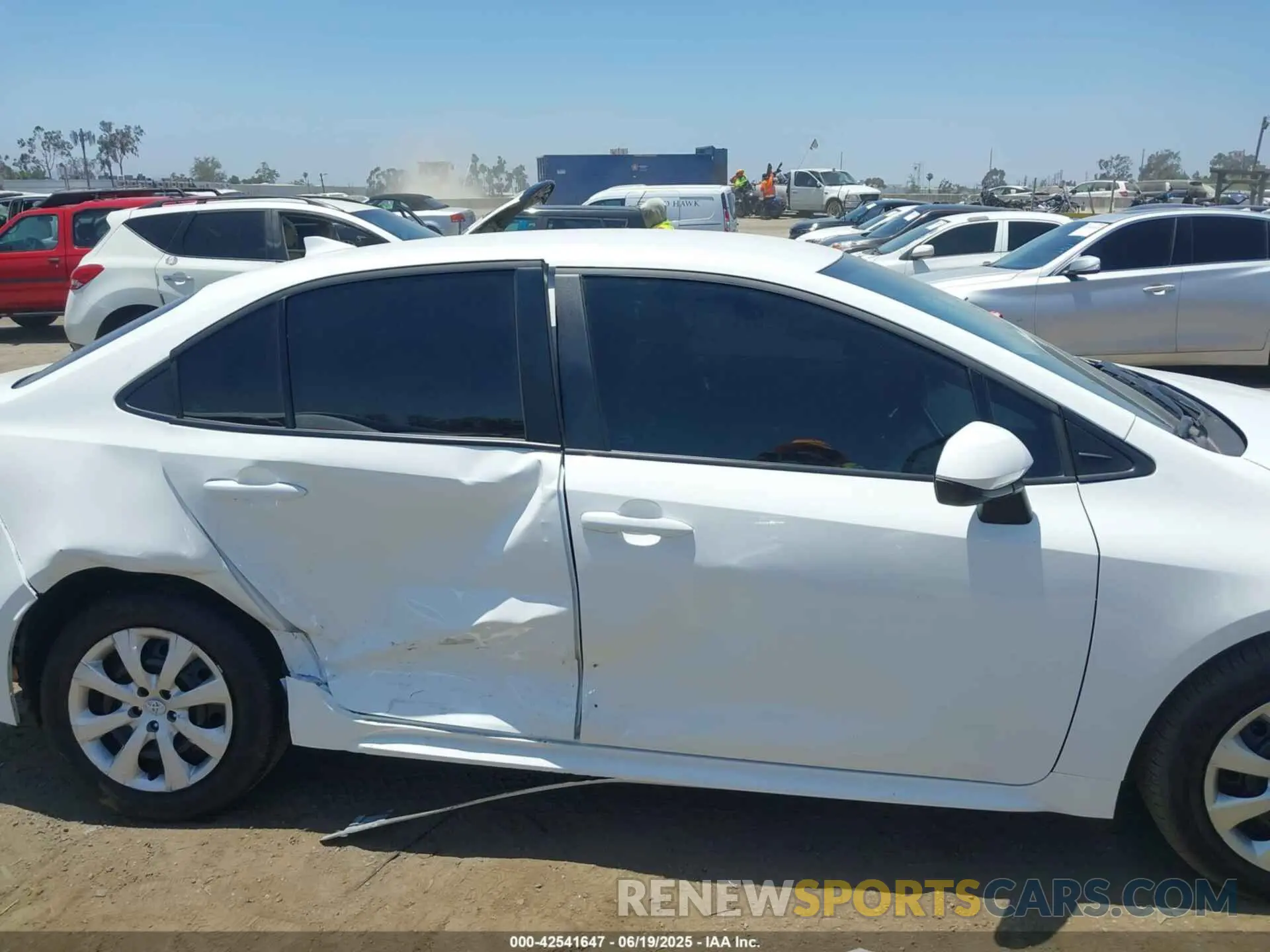 13 Photograph of a damaged car 5YFB4MDE0SP253385 TOYOTA COROLLA 2025