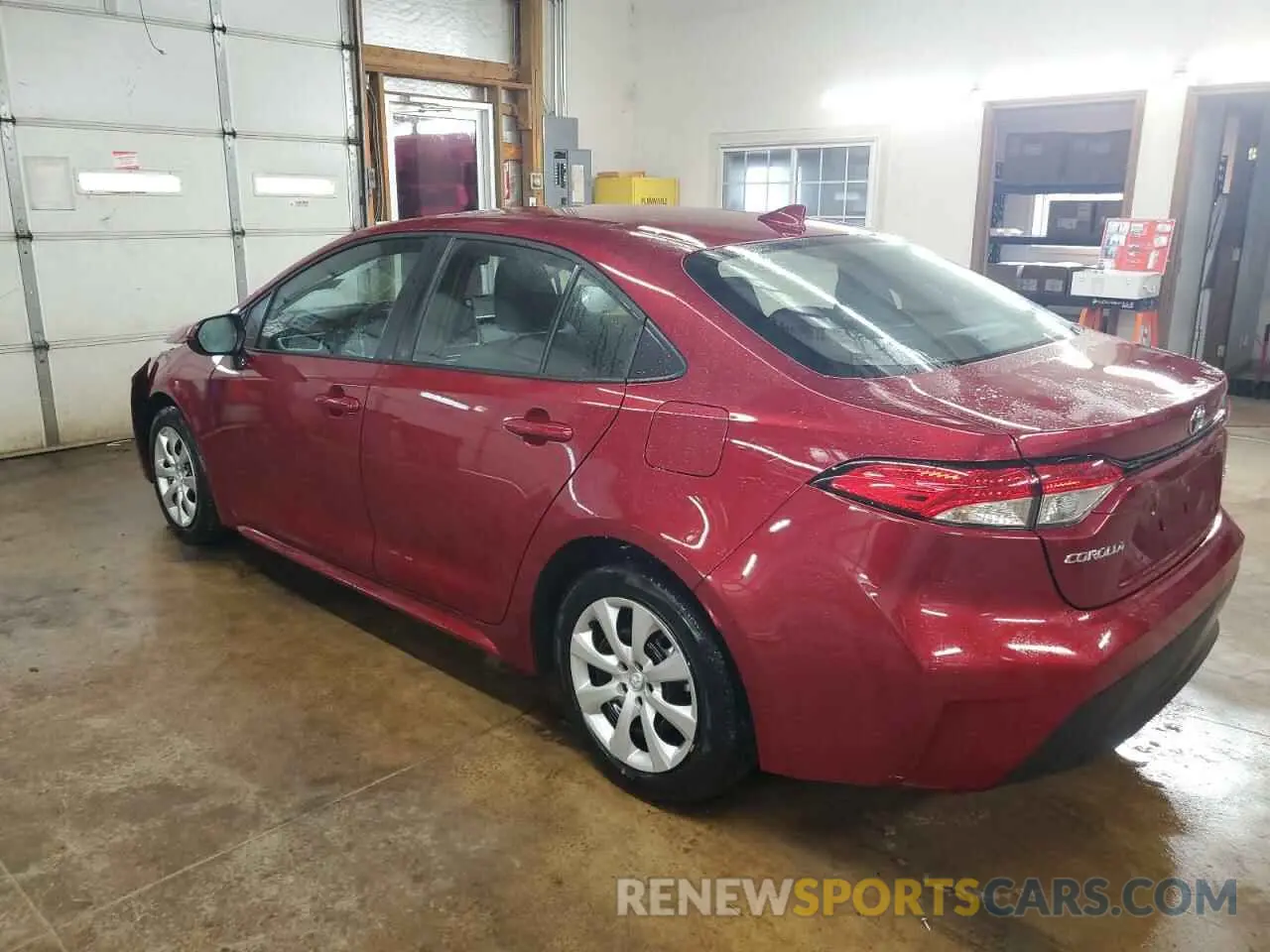 2 Photograph of a damaged car 5YFB4MDE0SP257937 TOYOTA COROLLA 2025