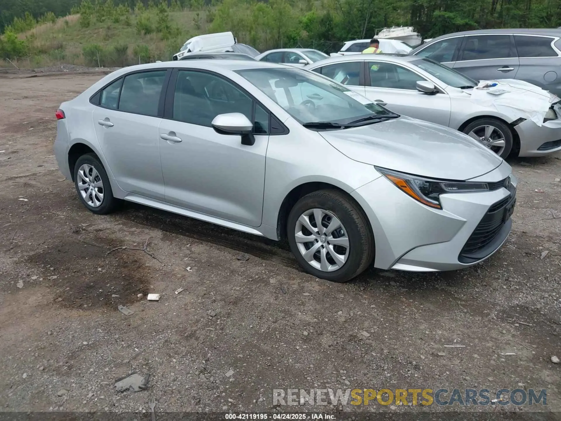 1 Photograph of a damaged car 5YFB4MDE0SP259512 TOYOTA COROLLA 2025