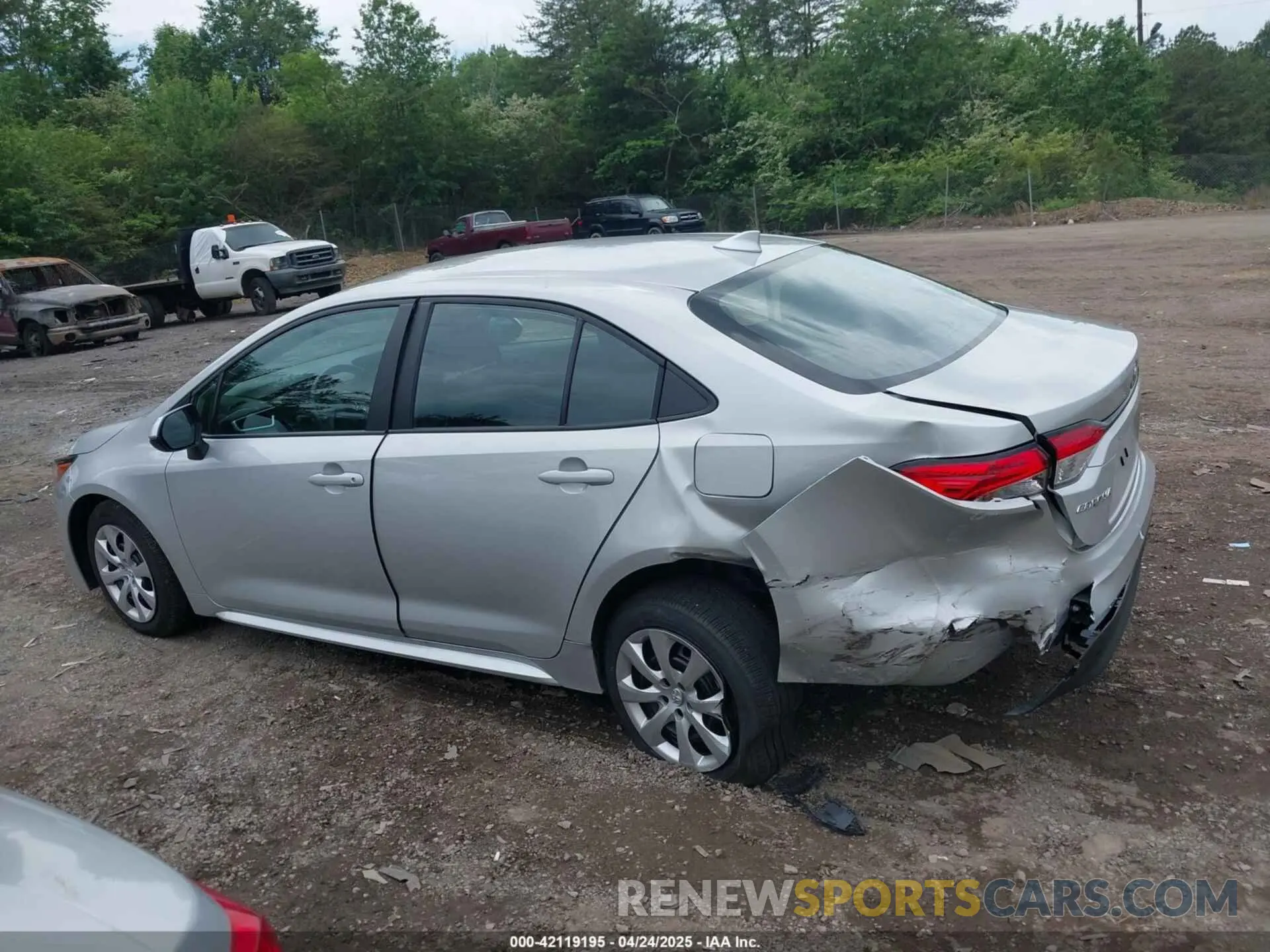 6 Photograph of a damaged car 5YFB4MDE0SP259512 TOYOTA COROLLA 2025
