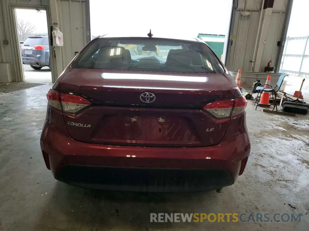 6 Photograph of a damaged car 5YFB4MDE0SP269005 TOYOTA COROLLA 2025