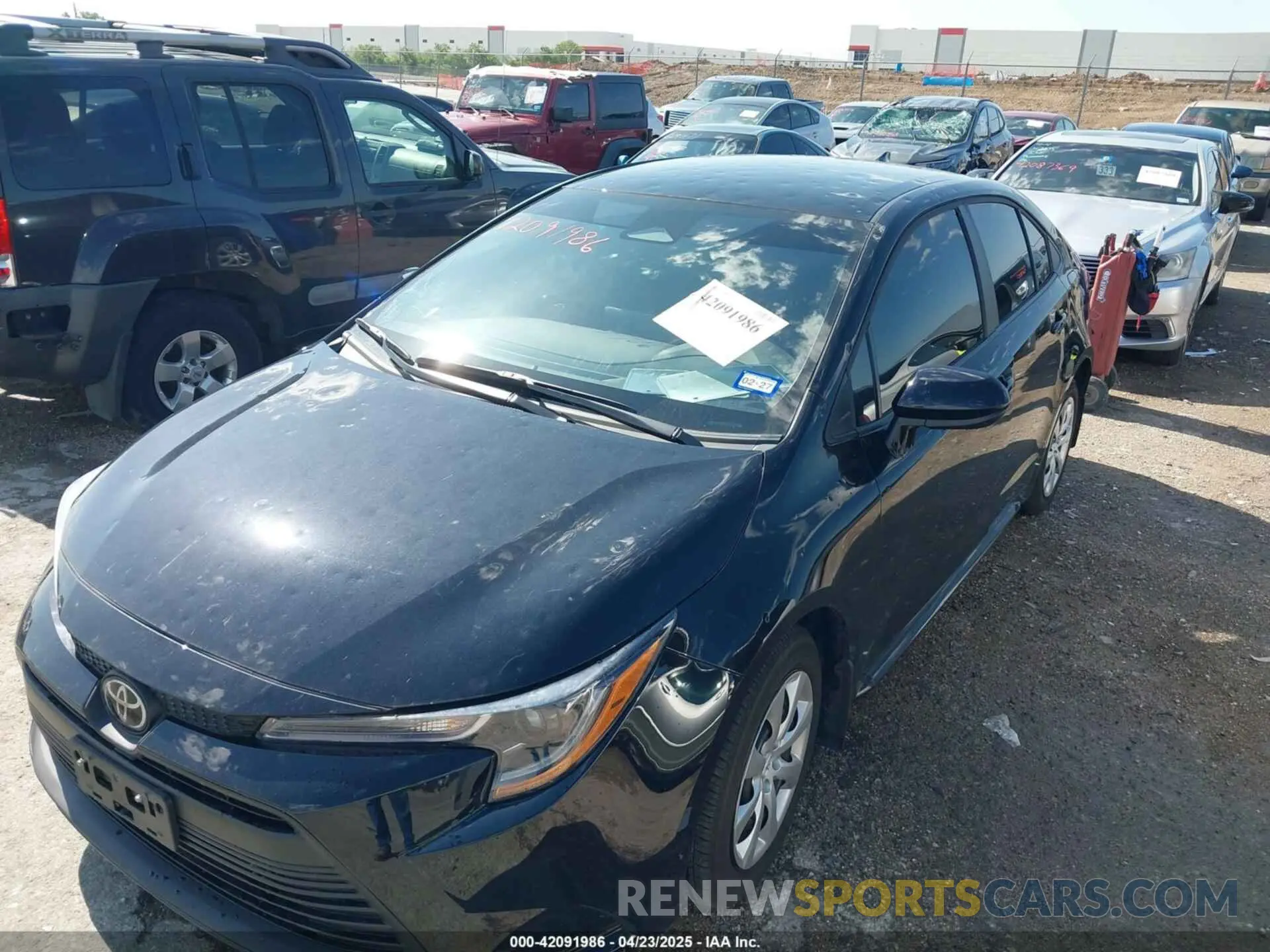 6 Photograph of a damaged car 5YFB4MDE0SP275922 TOYOTA COROLLA 2025