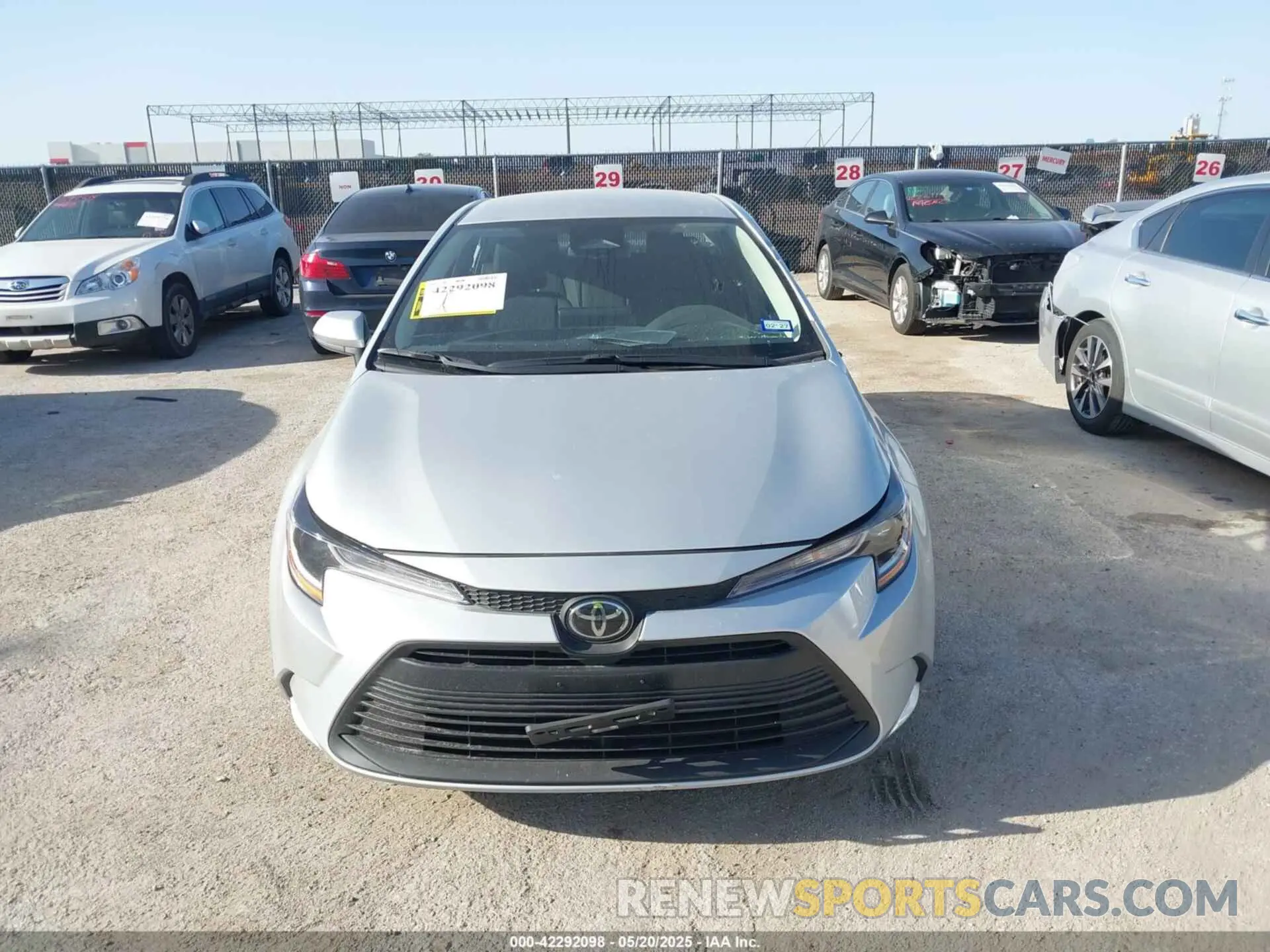 10 Photograph of a damaged car 5YFB4MDE0SP276035 TOYOTA COROLLA 2025
