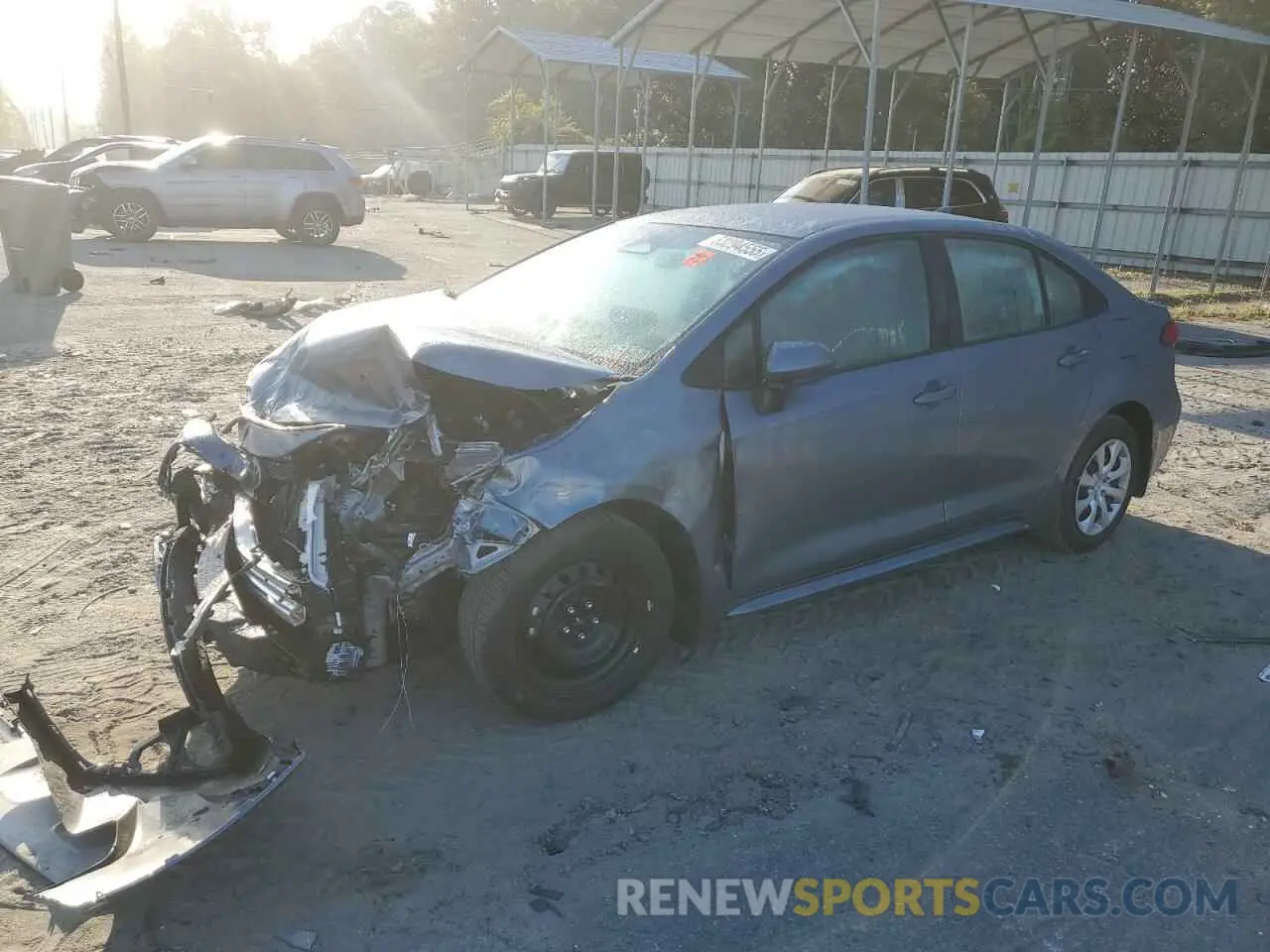 1 Photograph of a damaged car 5YFB4MDE0SP277881 TOYOTA COROLLA 2025