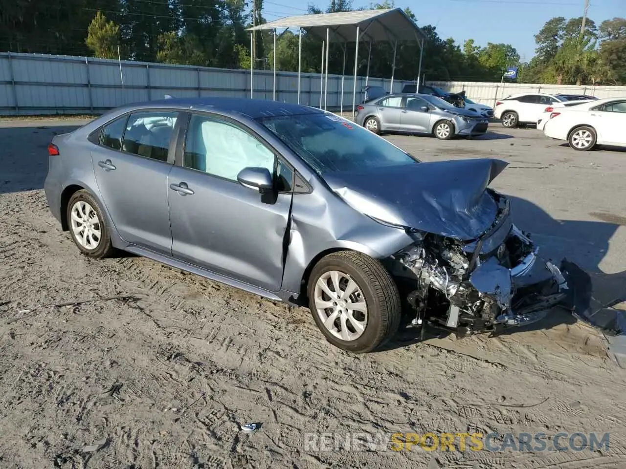 4 Photograph of a damaged car 5YFB4MDE0SP277881 TOYOTA COROLLA 2025