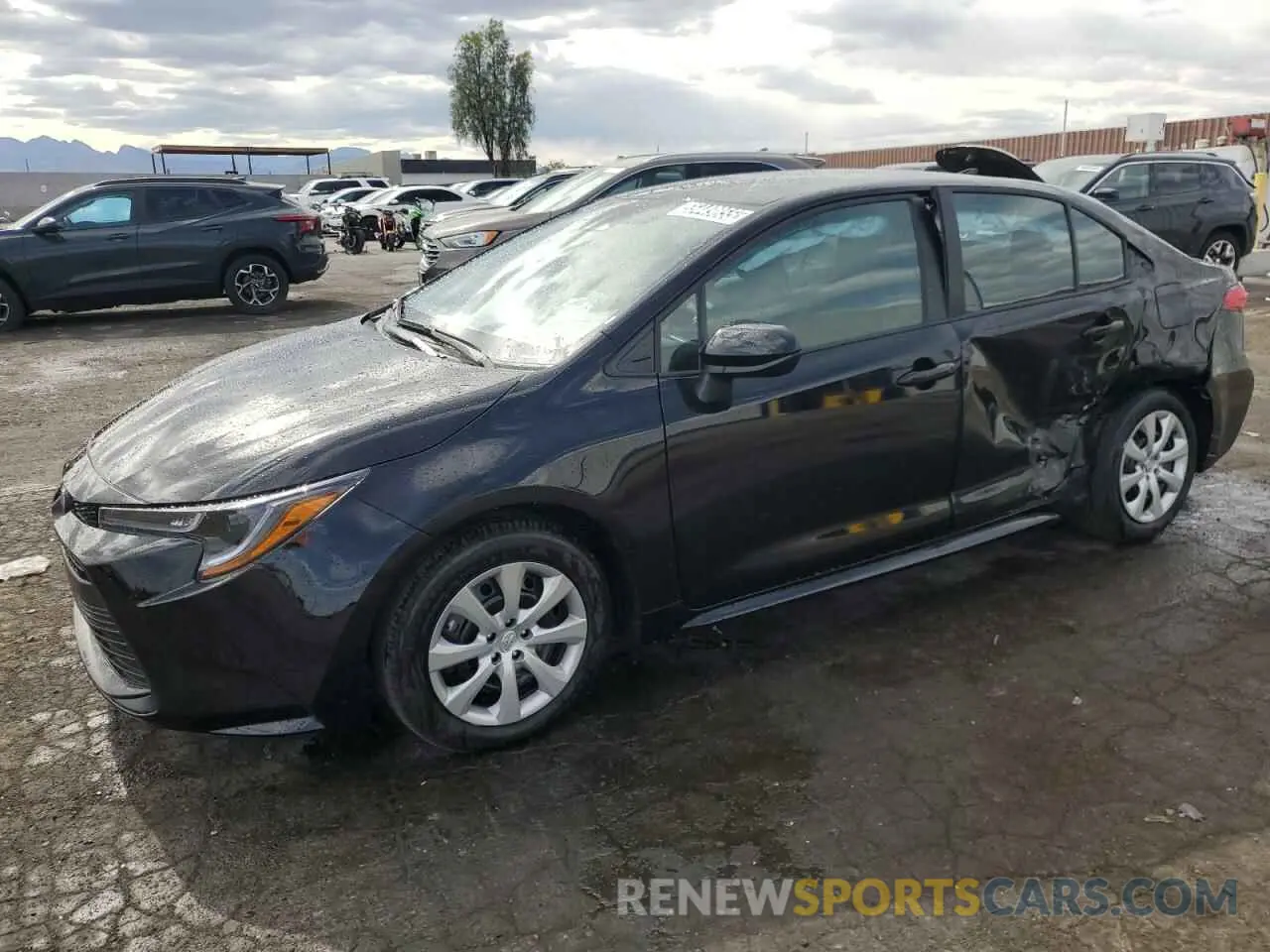 1 Photograph of a damaged car 5YFB4MDE0SP282207 TOYOTA COROLLA 2025