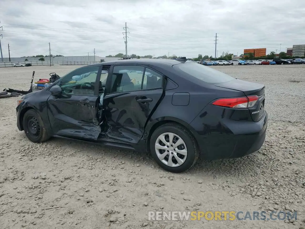 2 Photograph of a damaged car 5YFB4MDE0SP292722 TOYOTA COROLLA 2025