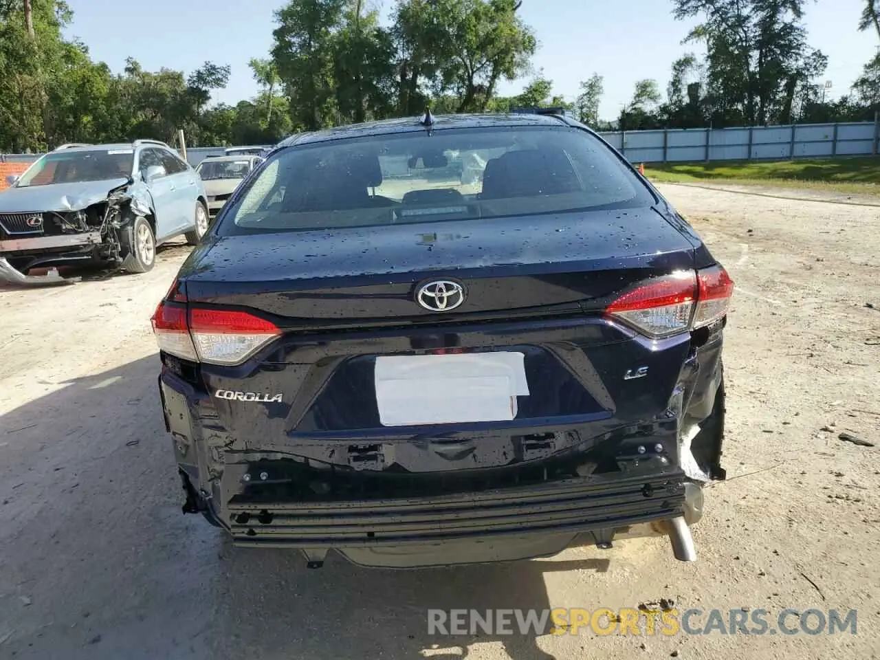 6 Photograph of a damaged car 5YFB4MDE0SP300141 TOYOTA COROLLA 2025
