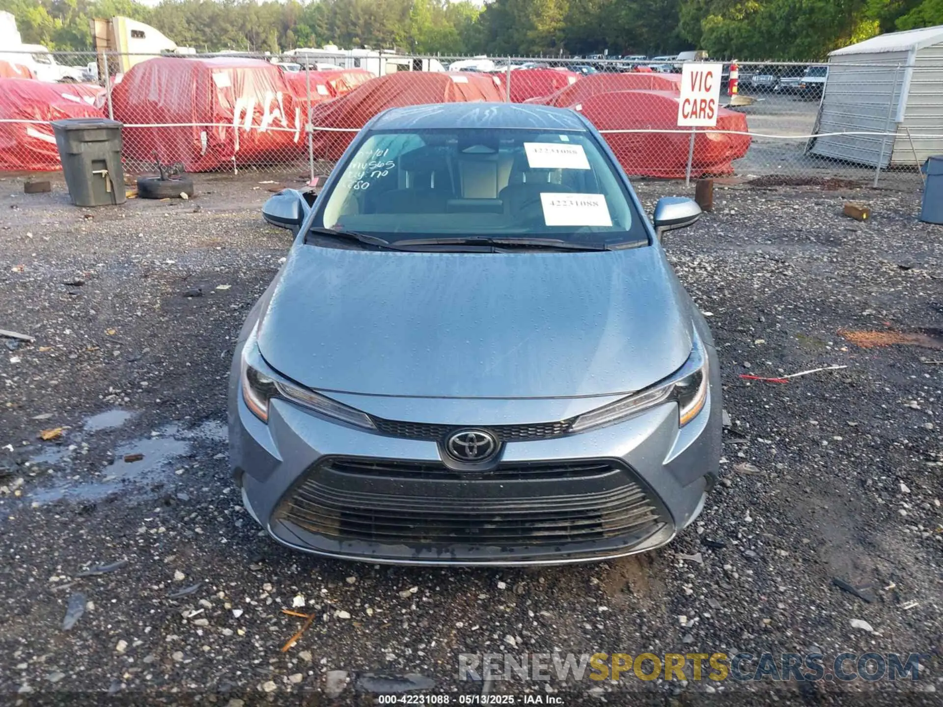 13 Photograph of a damaged car 5YFB4MDE1SP240659 TOYOTA COROLLA 2025