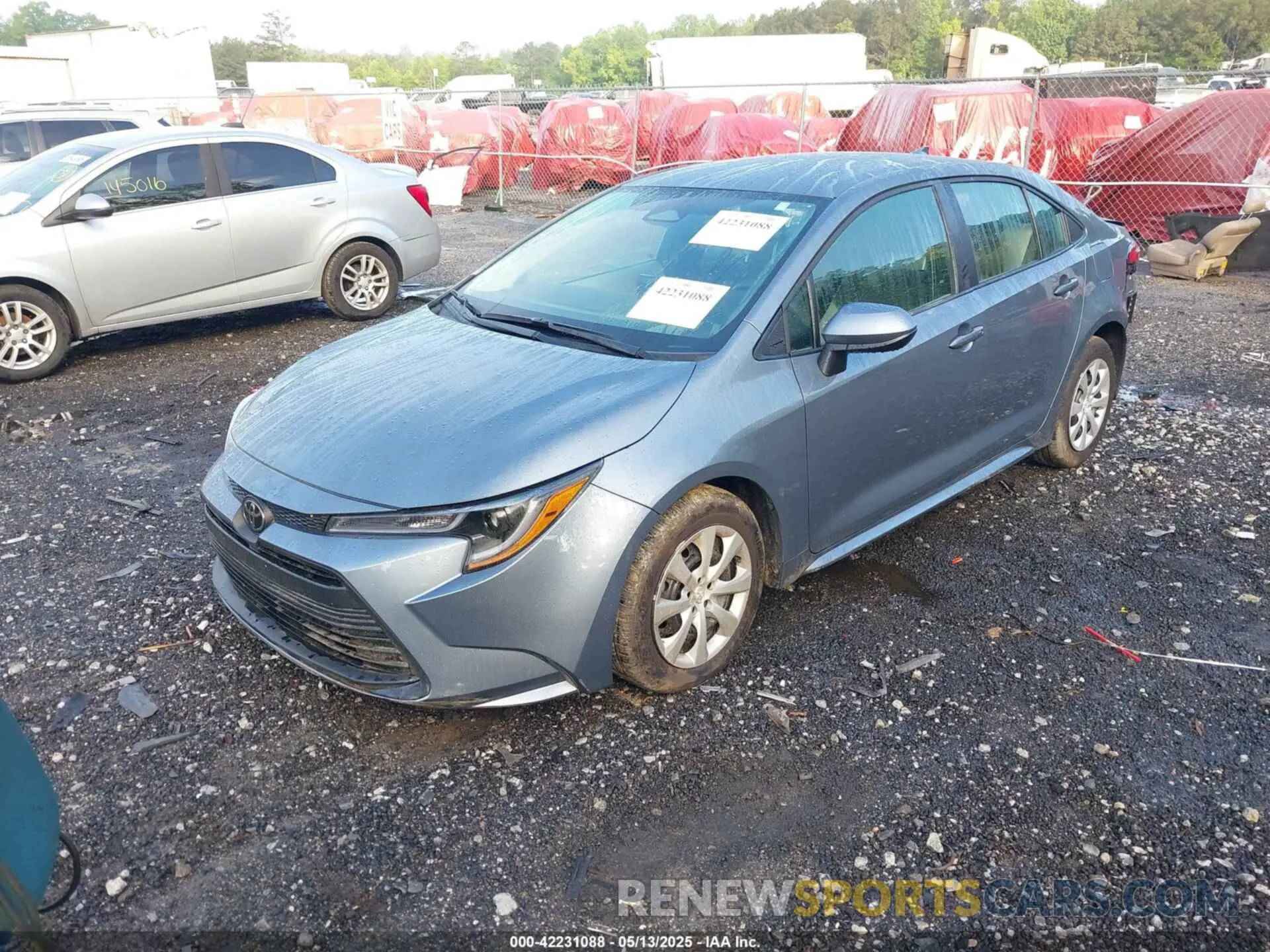 2 Photograph of a damaged car 5YFB4MDE1SP240659 TOYOTA COROLLA 2025