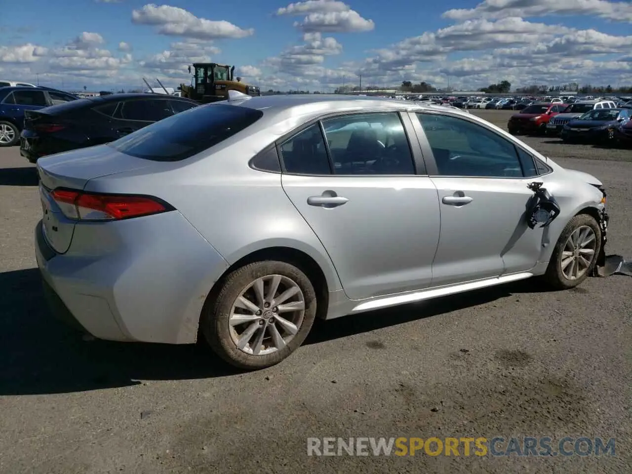 3 Photograph of a damaged car 5YFB4MDE1SP244744 TOYOTA COROLLA 2025