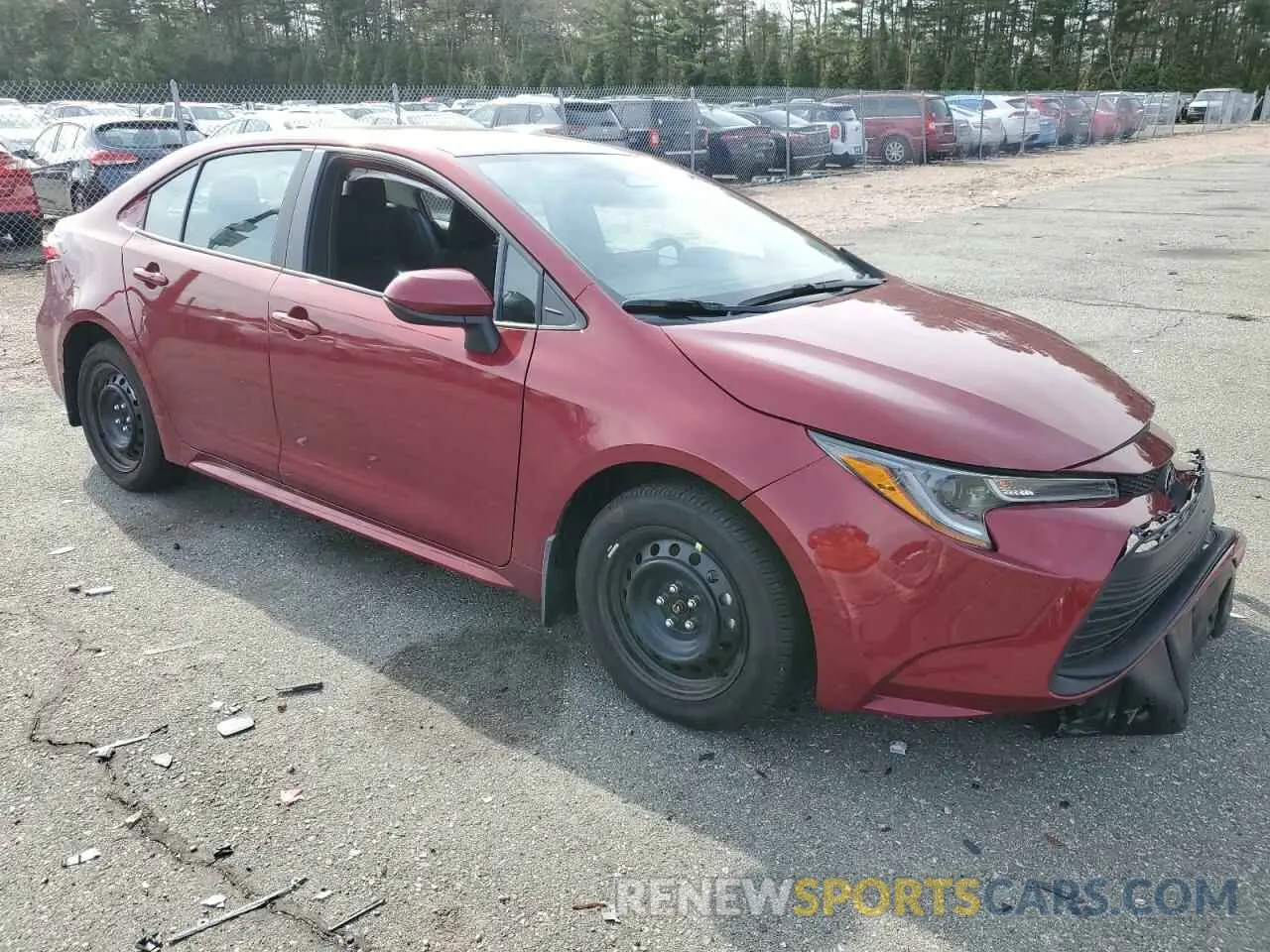 4 Photograph of a damaged car 5YFB4MDE1SP246638 TOYOTA COROLLA 2025
