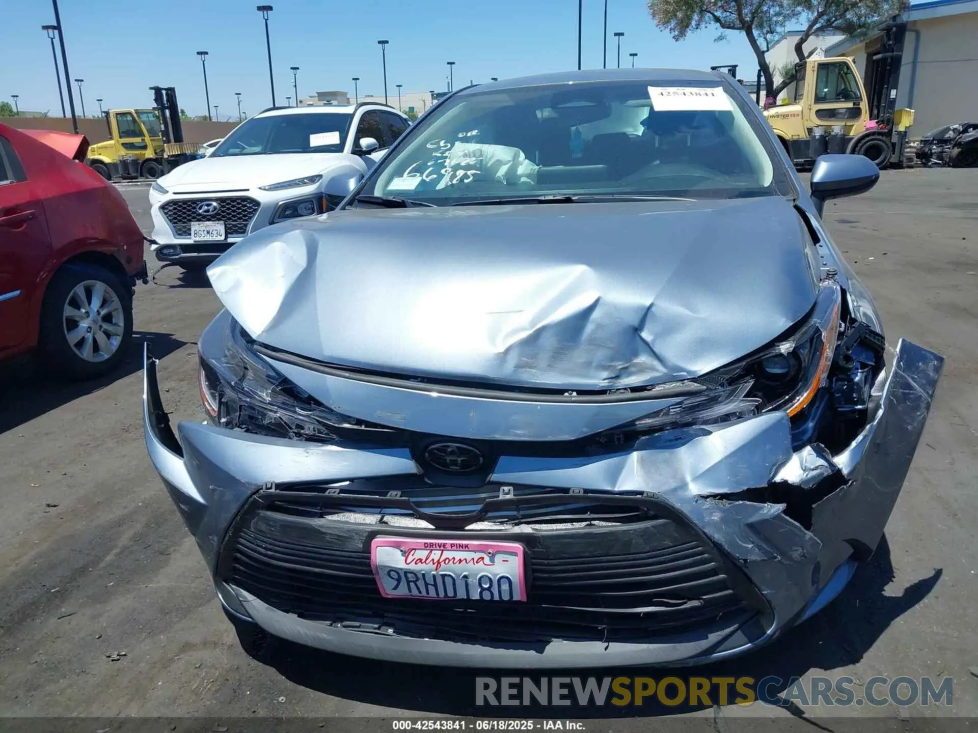 13 Photograph of a damaged car 5YFB4MDE1SP247434 TOYOTA COROLLA 2025