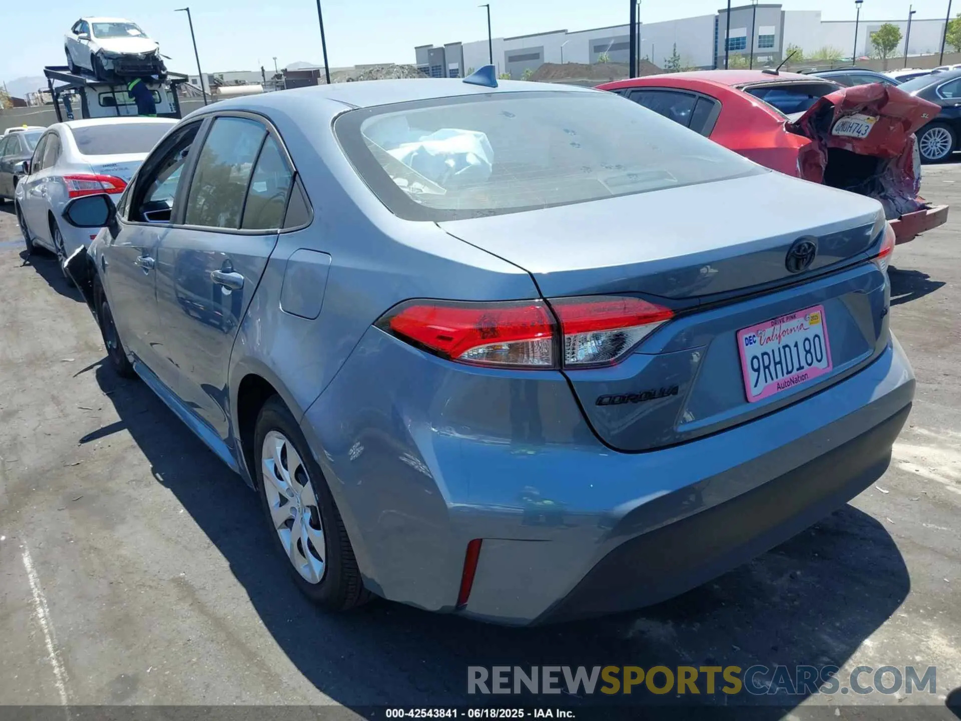 3 Photograph of a damaged car 5YFB4MDE1SP247434 TOYOTA COROLLA 2025