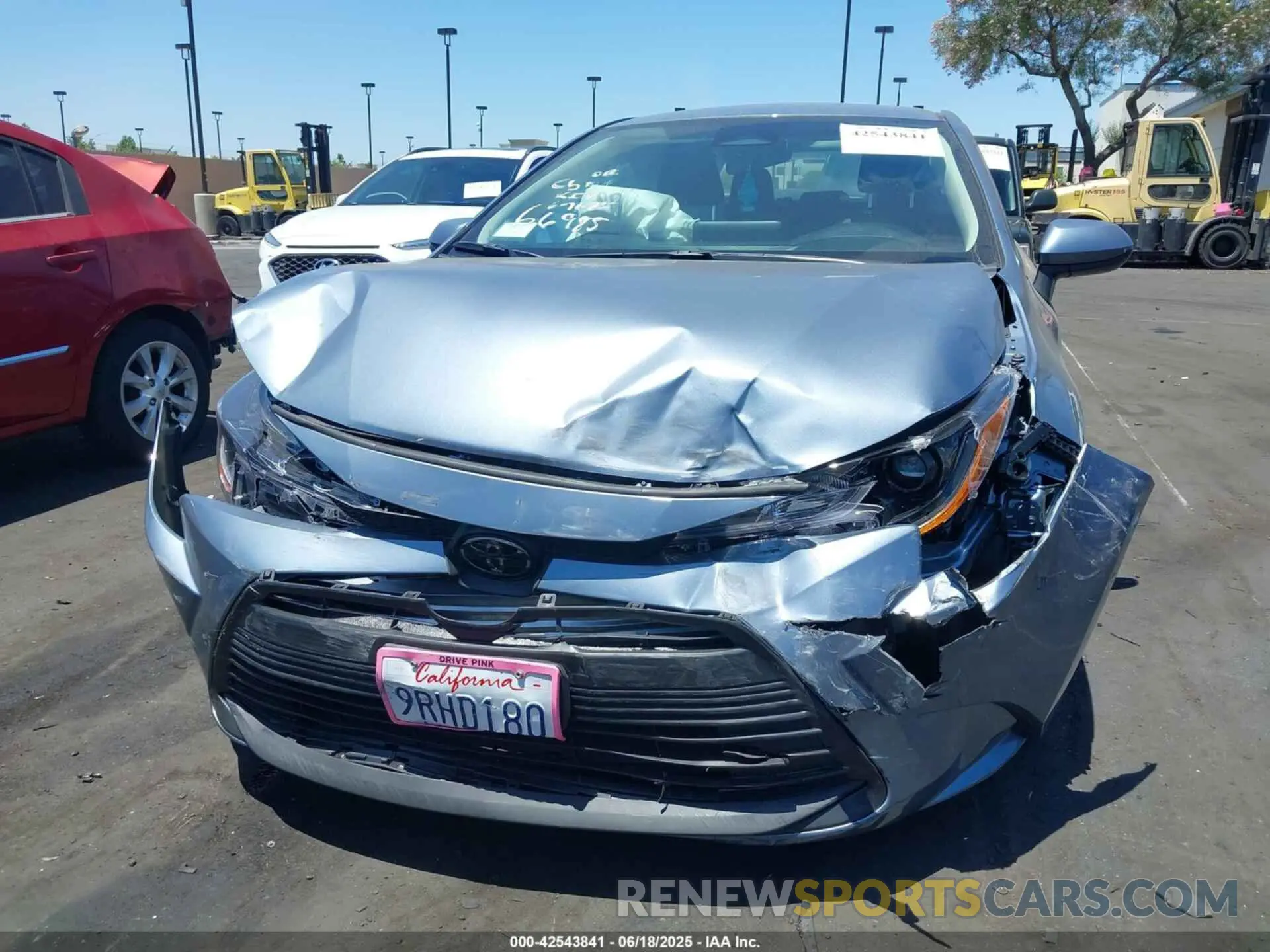 6 Photograph of a damaged car 5YFB4MDE1SP247434 TOYOTA COROLLA 2025