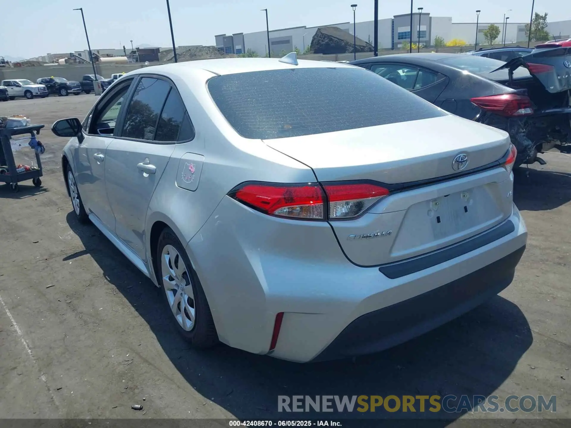 3 Photograph of a damaged car 5YFB4MDE1SP253413 TOYOTA COROLLA 2025
