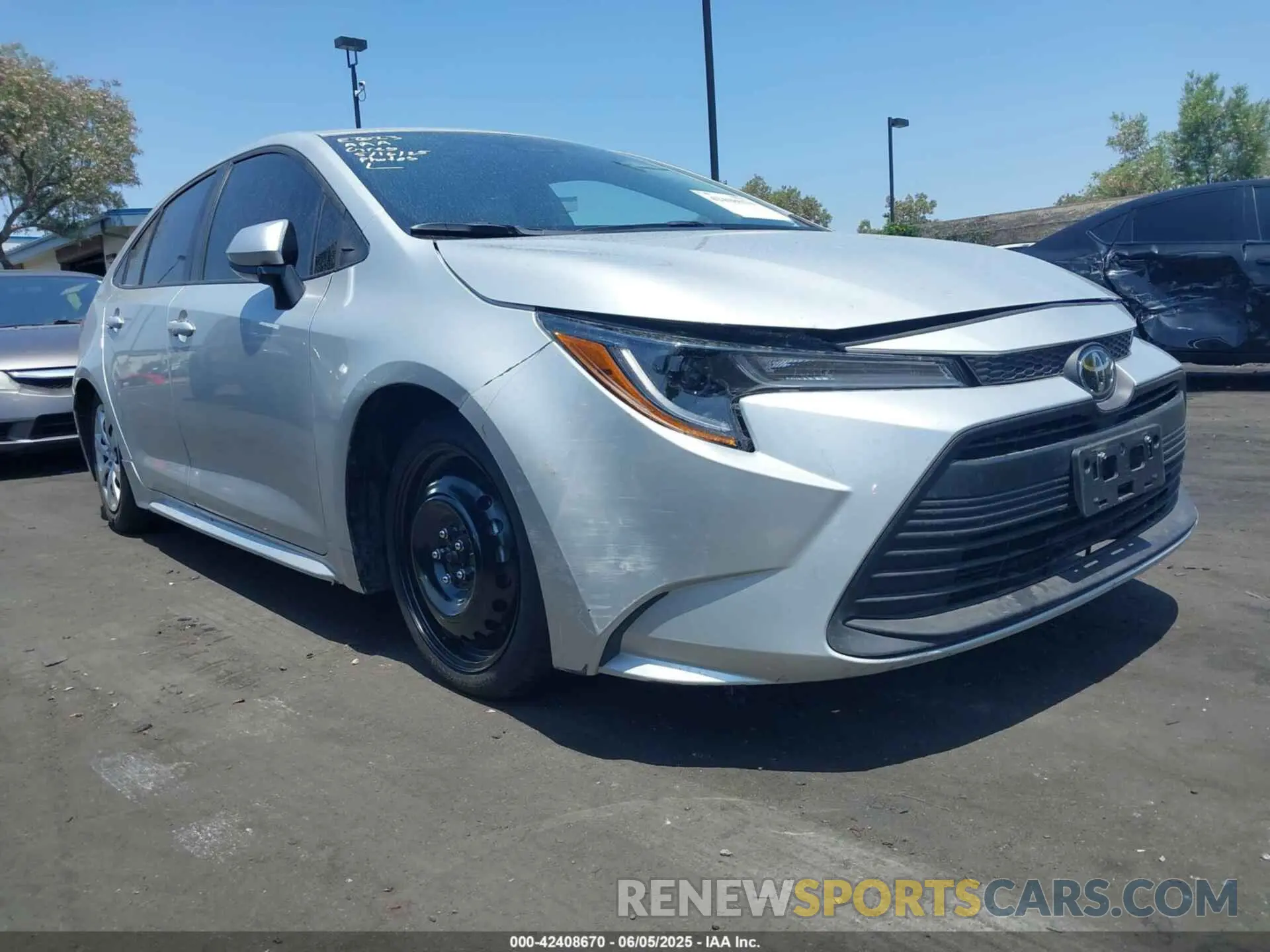 6 Photograph of a damaged car 5YFB4MDE1SP253413 TOYOTA COROLLA 2025