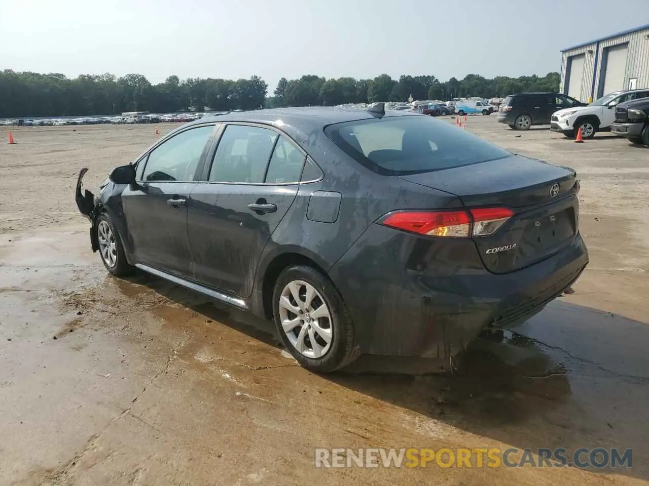 2 Photograph of a damaged car 5YFB4MDE1SP253668 TOYOTA COROLLA 2025
