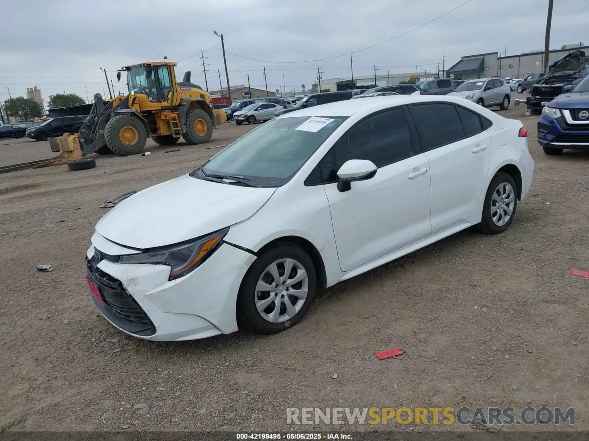 2 Photograph of a damaged car 5YFB4MDE1SP287125 TOYOTA COROLLA 2025