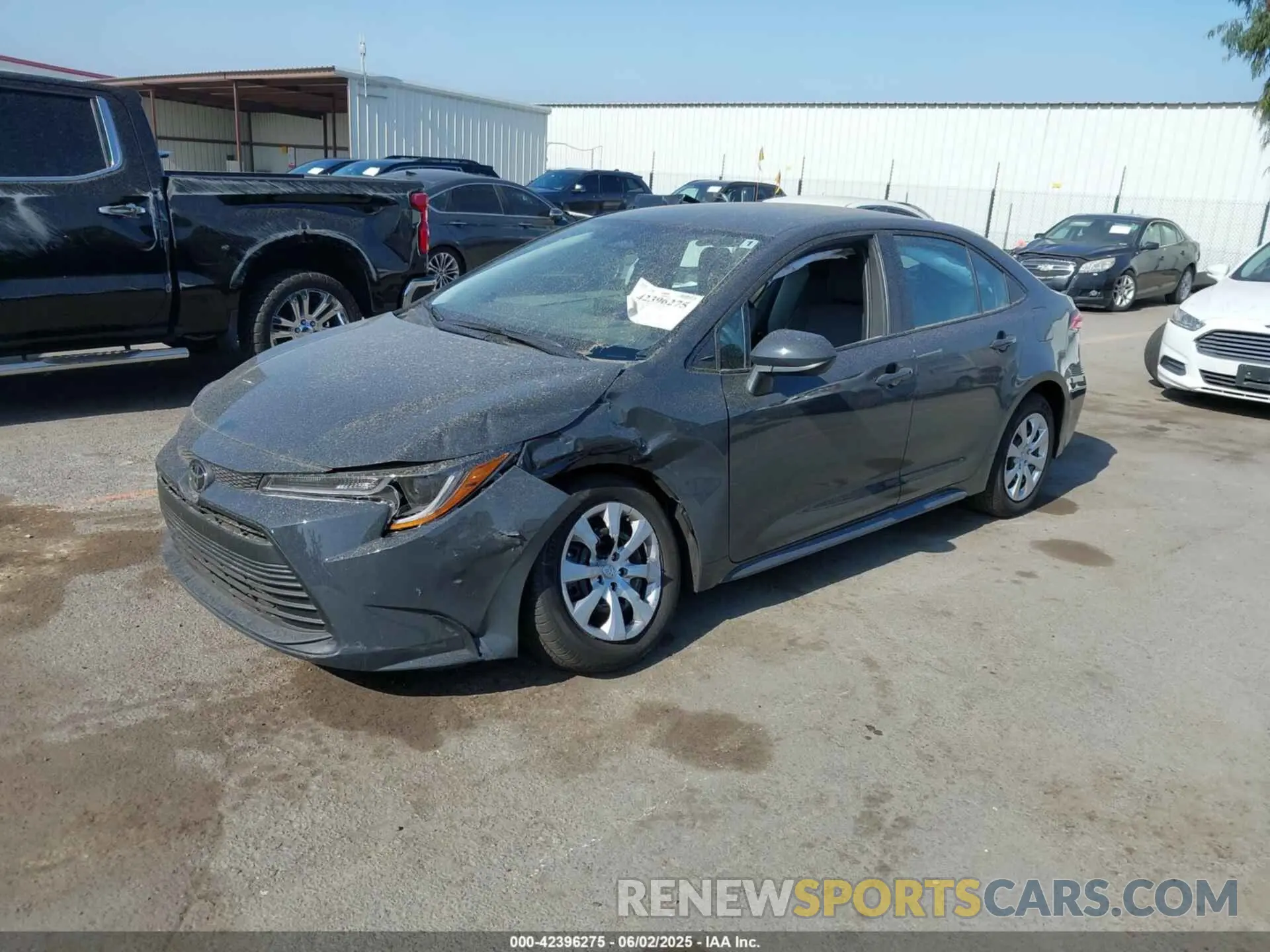2 Photograph of a damaged car 5YFB4MDE1SP300553 TOYOTA COROLLA 2025