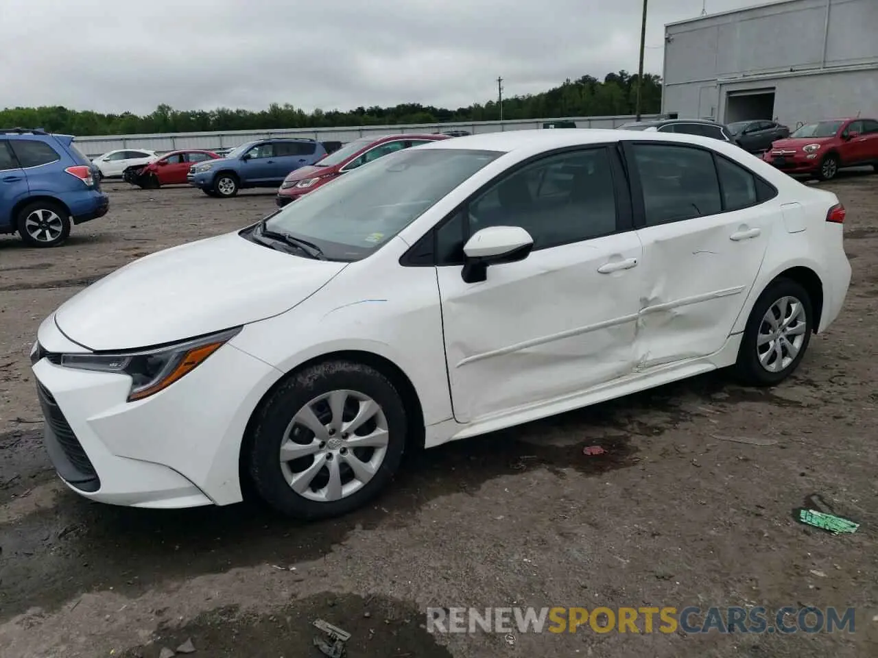 1 Photograph of a damaged car 5YFB4MDE2SP228889 TOYOTA COROLLA 2025