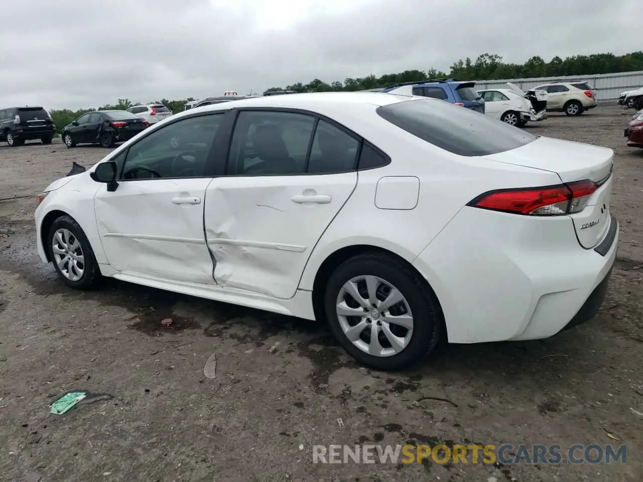 2 Photograph of a damaged car 5YFB4MDE2SP228889 TOYOTA COROLLA 2025