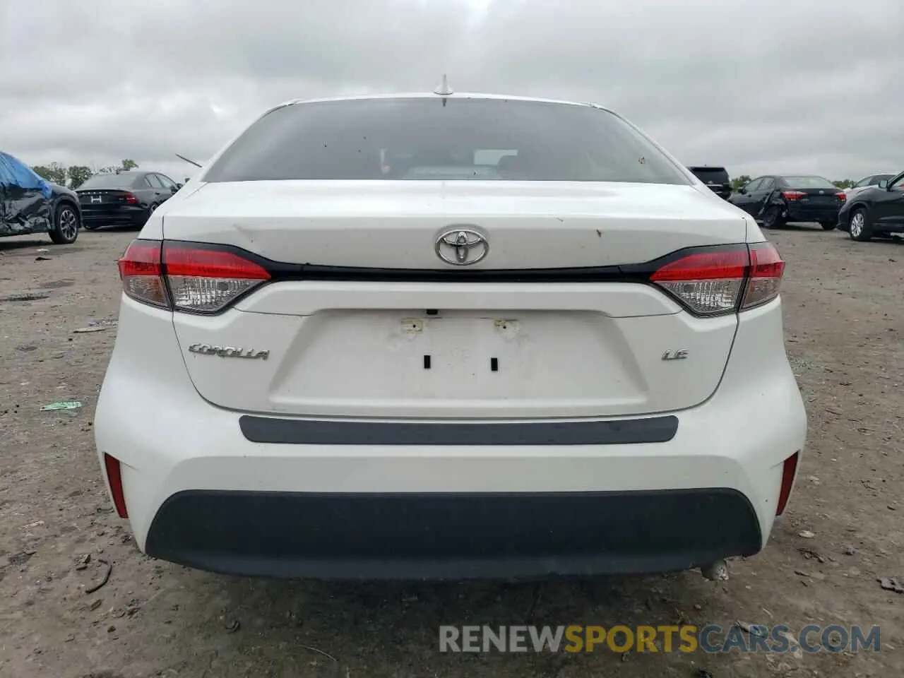 6 Photograph of a damaged car 5YFB4MDE2SP228889 TOYOTA COROLLA 2025
