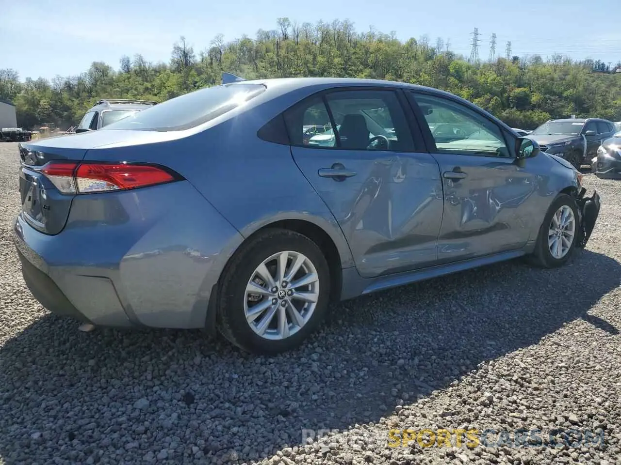 3 Photograph of a damaged car 5YFB4MDE2SP230920 TOYOTA COROLLA 2025