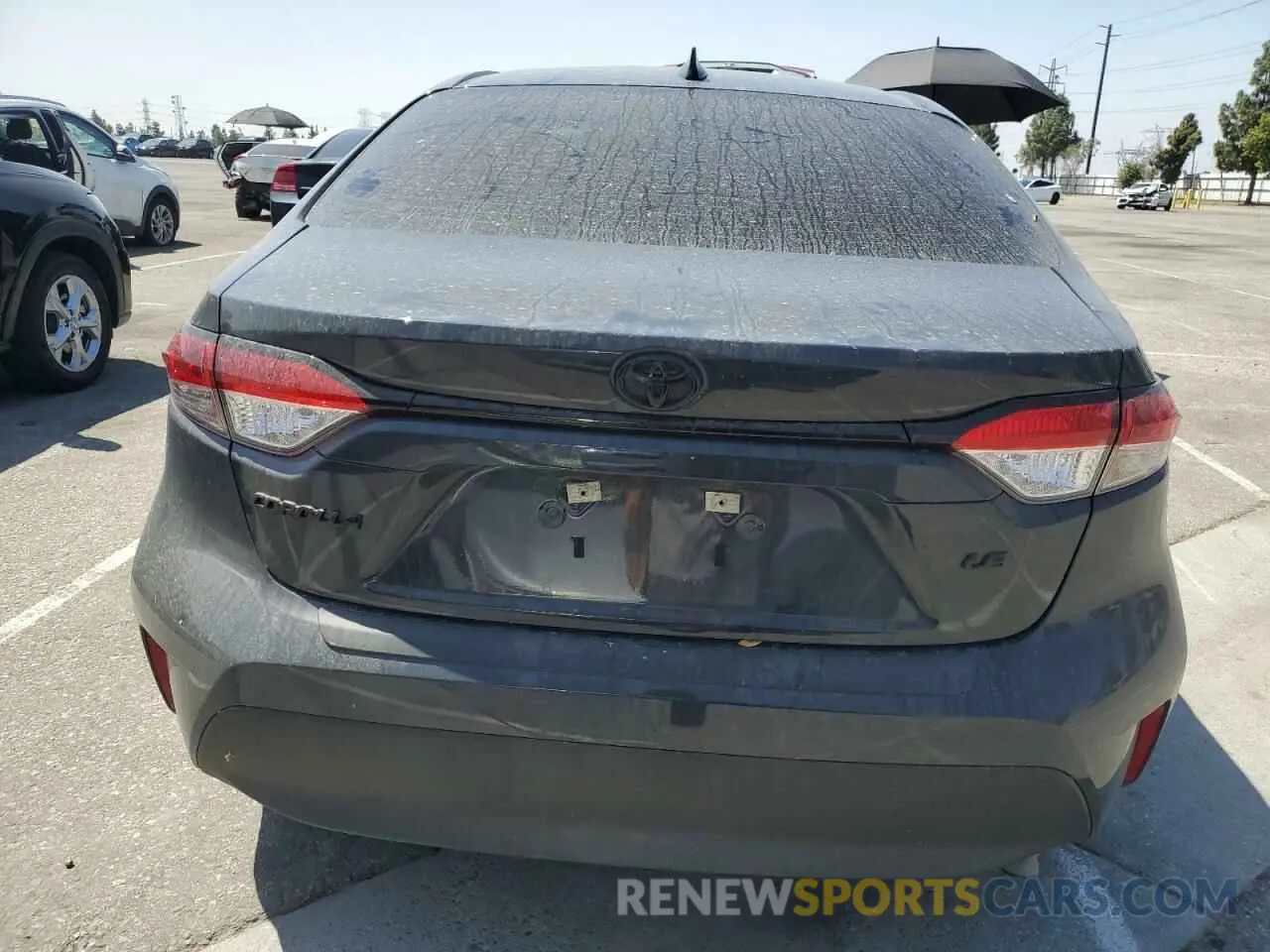 6 Photograph of a damaged car 5YFB4MDE2SP248317 TOYOTA COROLLA 2025