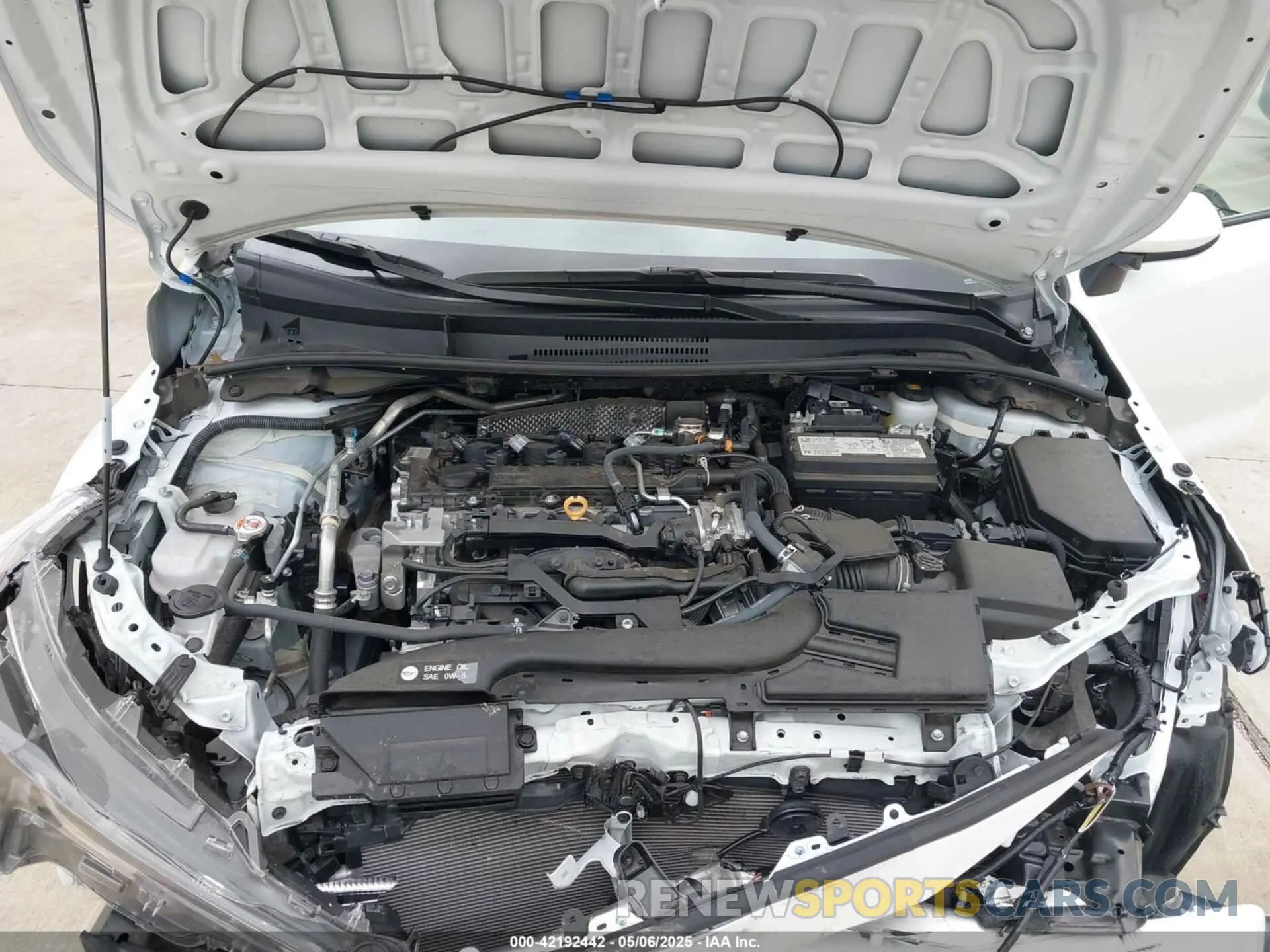 10 Photograph of a damaged car 5YFB4MDE2SP258667 TOYOTA COROLLA 2025