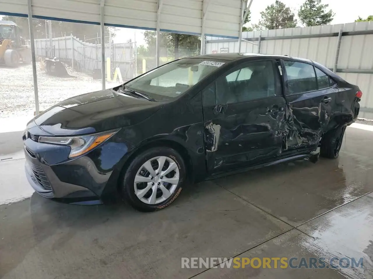 1 Photograph of a damaged car 5YFB4MDE2SP268471 TOYOTA COROLLA 2025