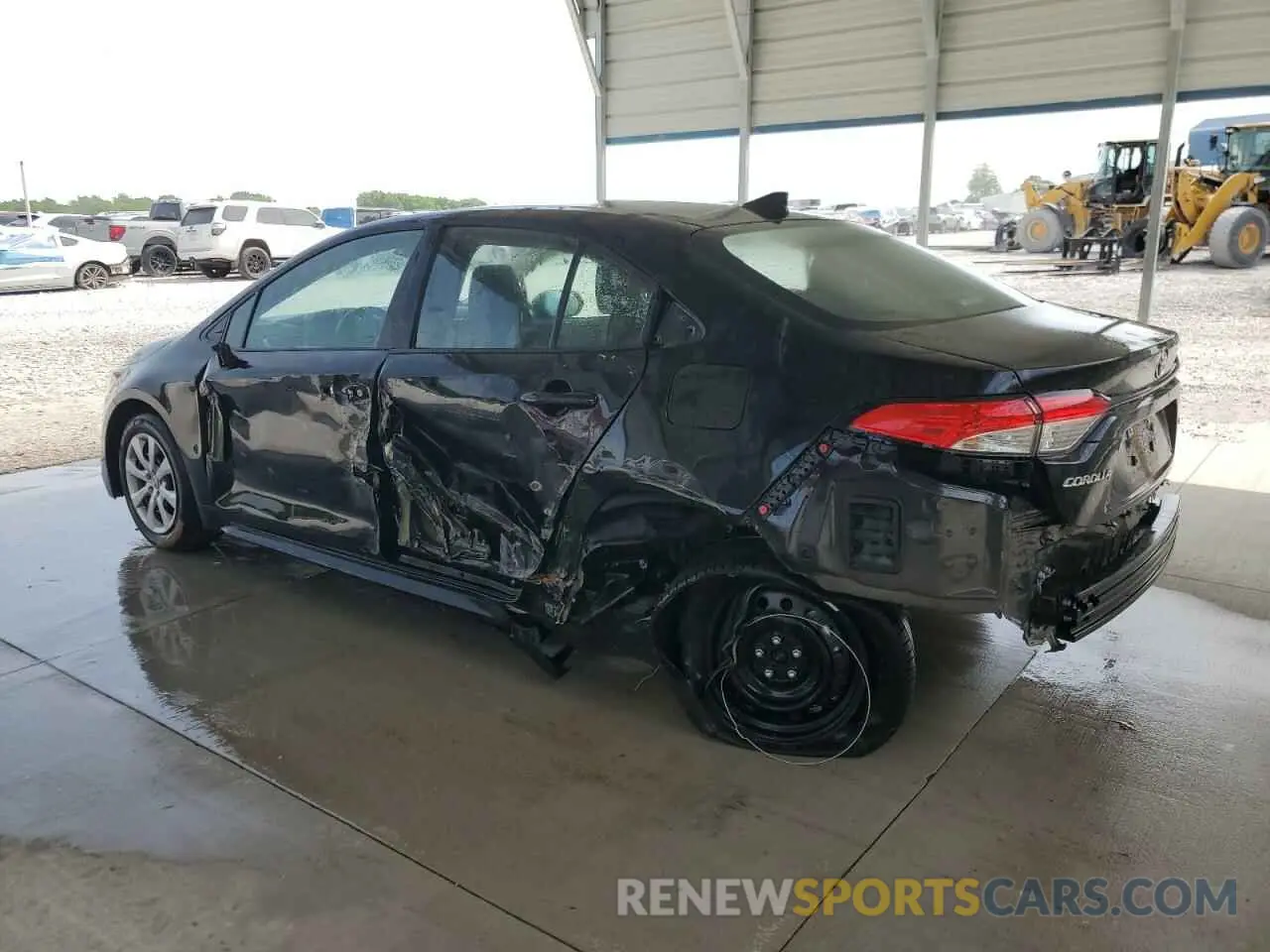 2 Photograph of a damaged car 5YFB4MDE2SP268471 TOYOTA COROLLA 2025