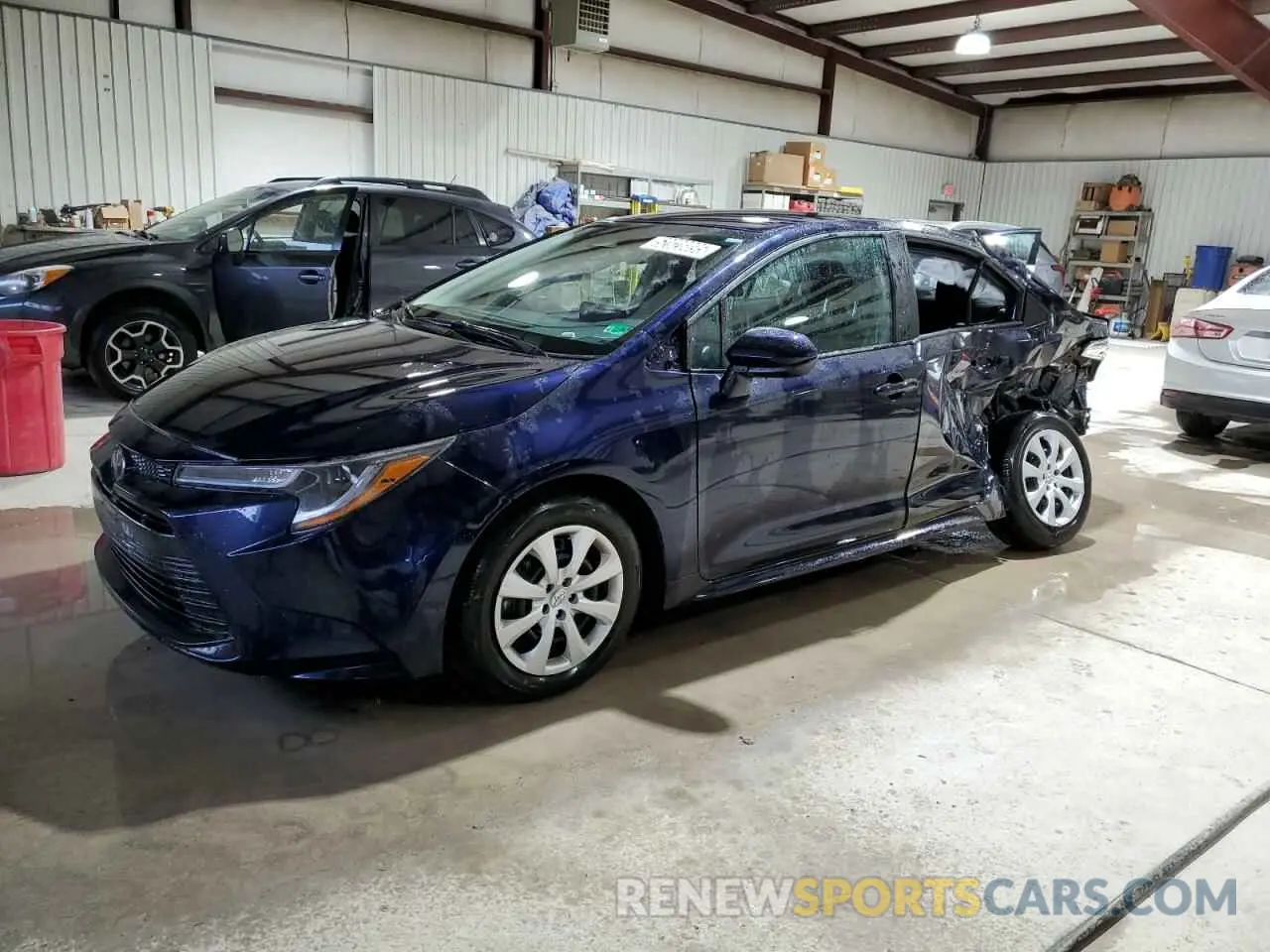 1 Photograph of a damaged car 5YFB4MDE2SP268888 TOYOTA COROLLA 2025