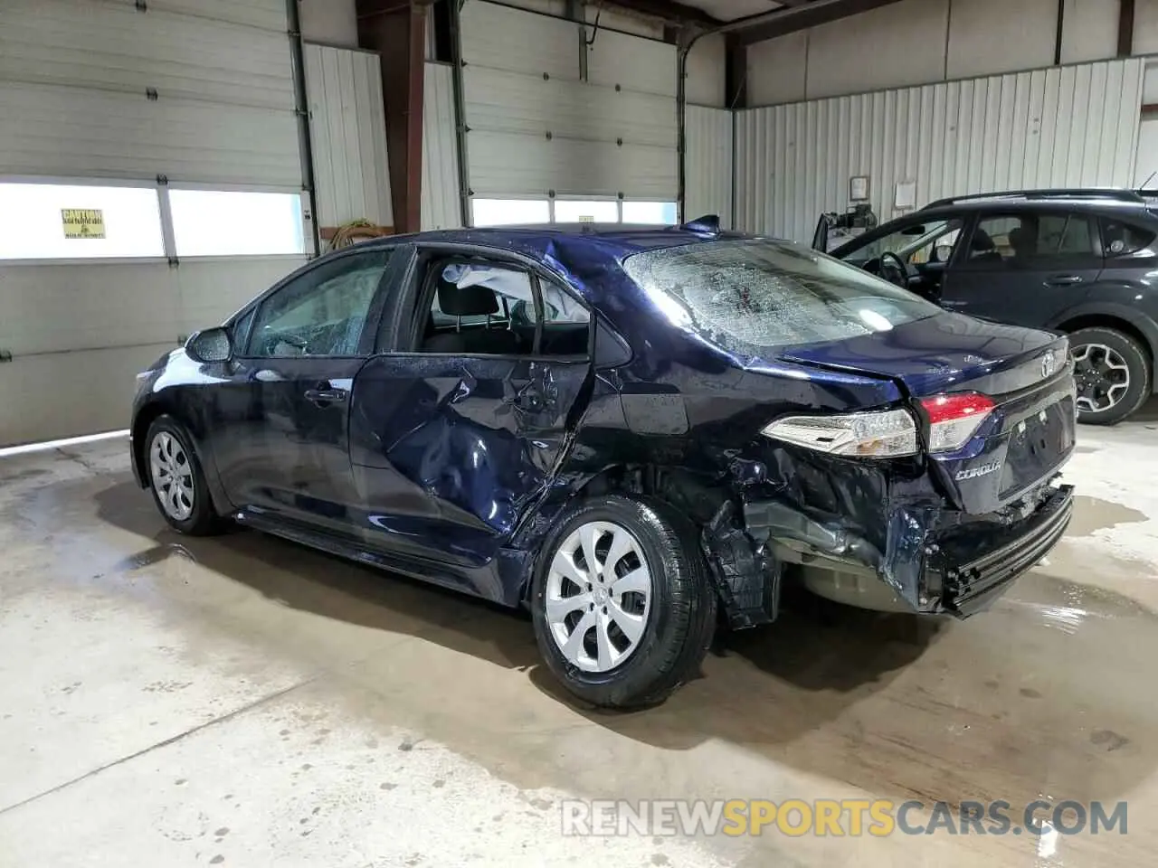 2 Photograph of a damaged car 5YFB4MDE2SP268888 TOYOTA COROLLA 2025