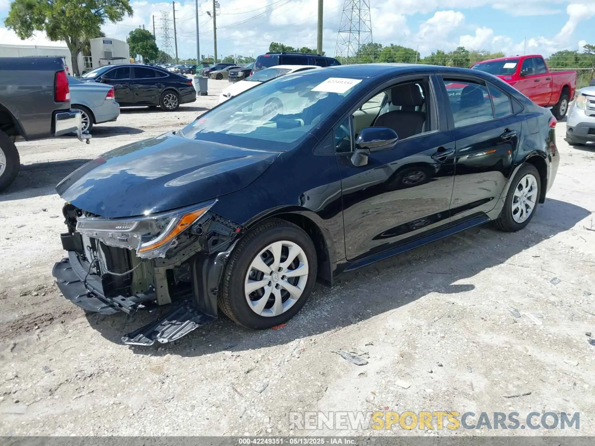 2 Photograph of a damaged car 5YFB4MDE2SP278126 TOYOTA COROLLA 2025
