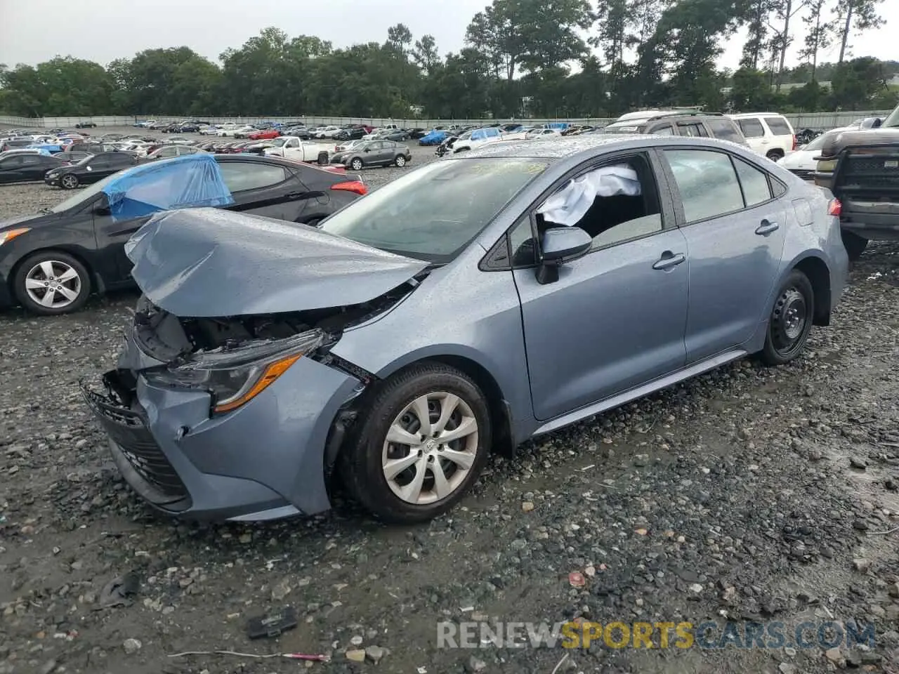 1 Photograph of a damaged car 5YFB4MDE2SP279499 TOYOTA COROLLA 2025