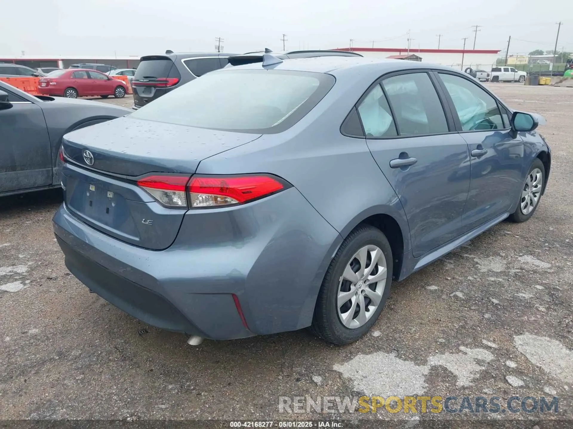 4 Photograph of a damaged car 5YFB4MDE2SP284881 TOYOTA COROLLA 2025