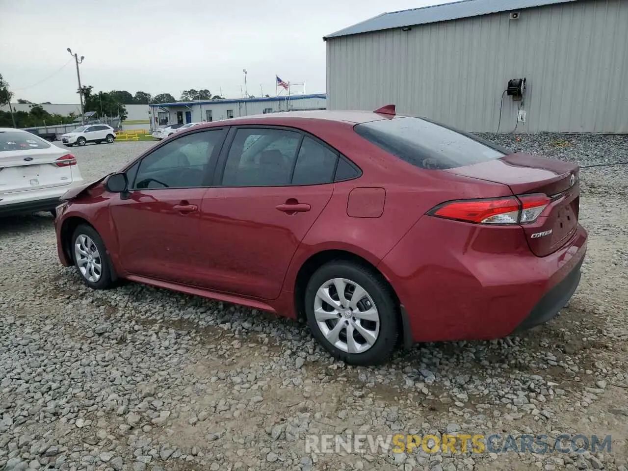2 Photograph of a damaged car 5YFB4MDE2SP290180 TOYOTA COROLLA 2025